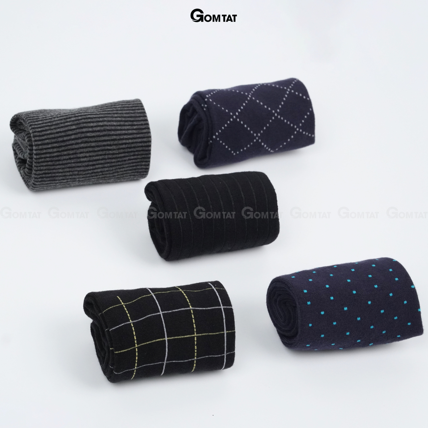 Combo tất giày tây họa tiết LUX-MIX-CB_thumbnail_16