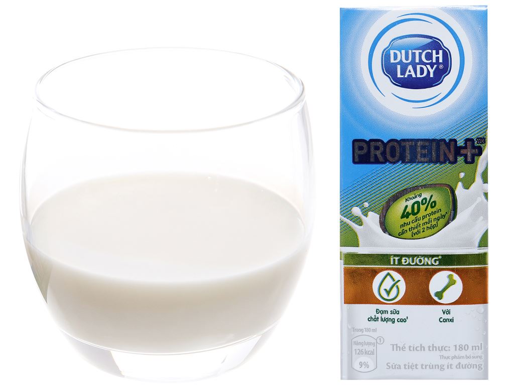 Thùng 24 bịch sữa dinh dưỡng ít đường Dutch Lady 180ml_thumbnail_4