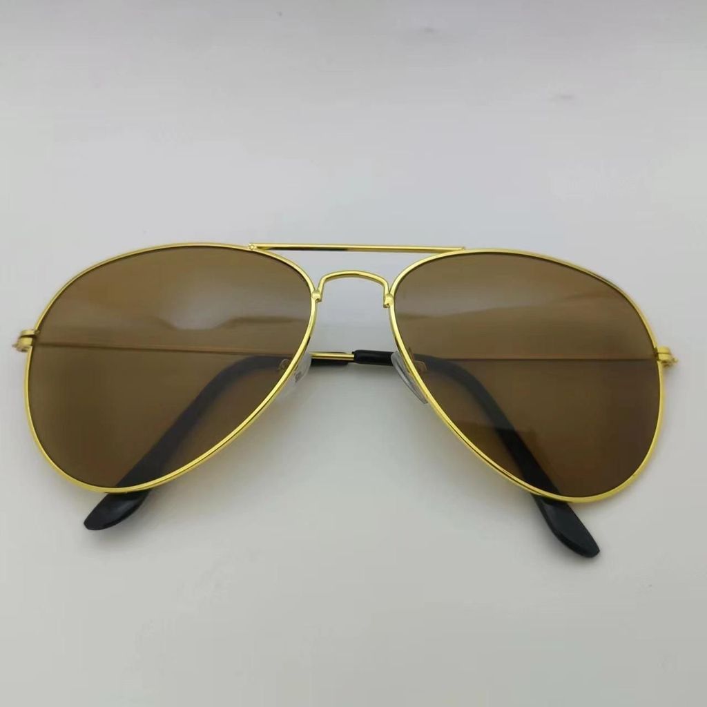 Kính râm nam phi công thời trang , mắt kính tròng thủy tinh chống nắng tia uv, đi nắng lái xe_thumbnail_3