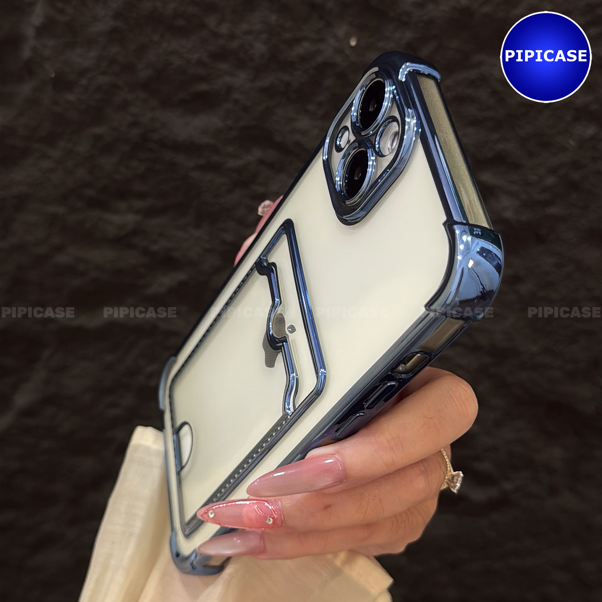Ốp Lưng iPhone 14 Plus - Ốp Thẻ - Xanh Nhạt_thumbnail_10