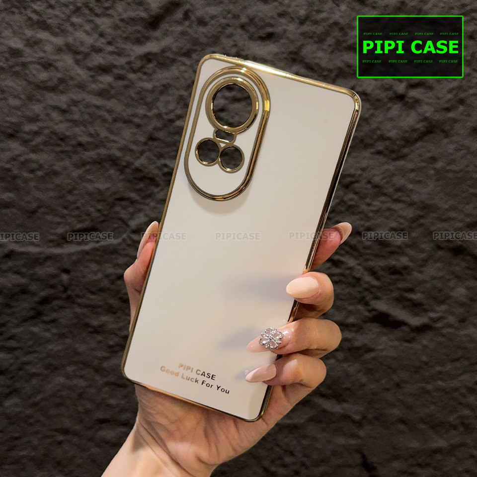 Ốp Lưng Oppo Reno 10 5G - Royal - Trắng