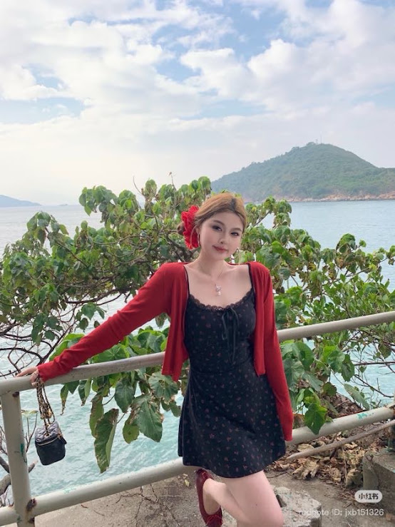 Lucas - Set váy hoa nhí 2 dây dây nơ đỏ + áo cardigan đỏ_thumbnail_1
