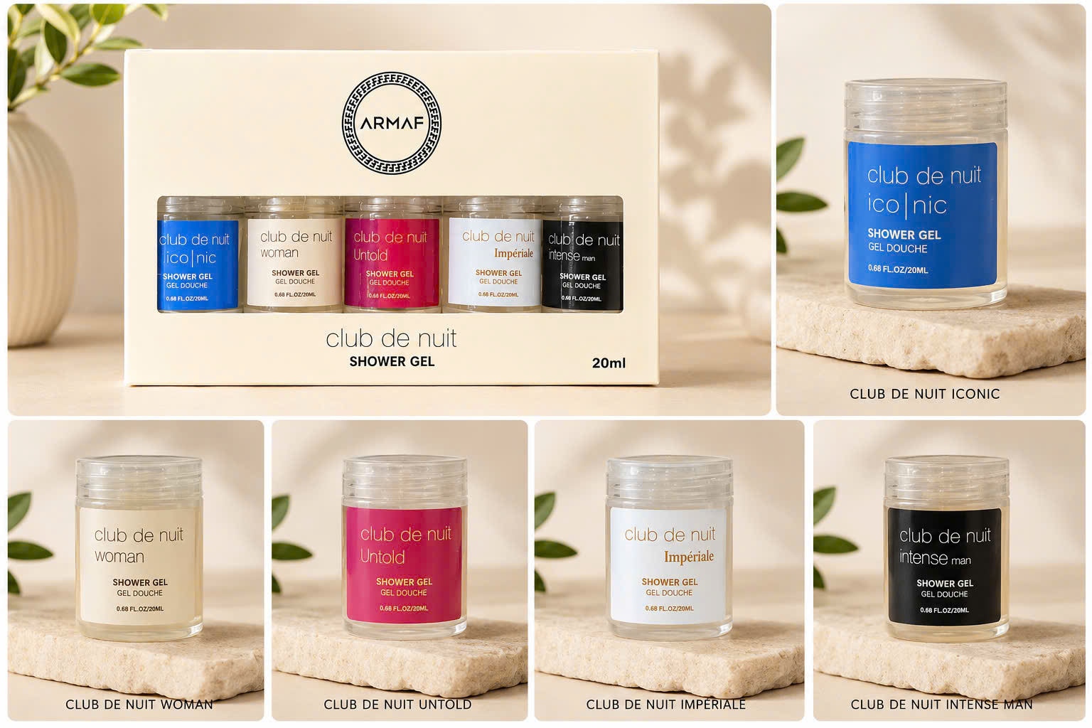 5 Chai Sửa Tắm Nuit Women 100ml