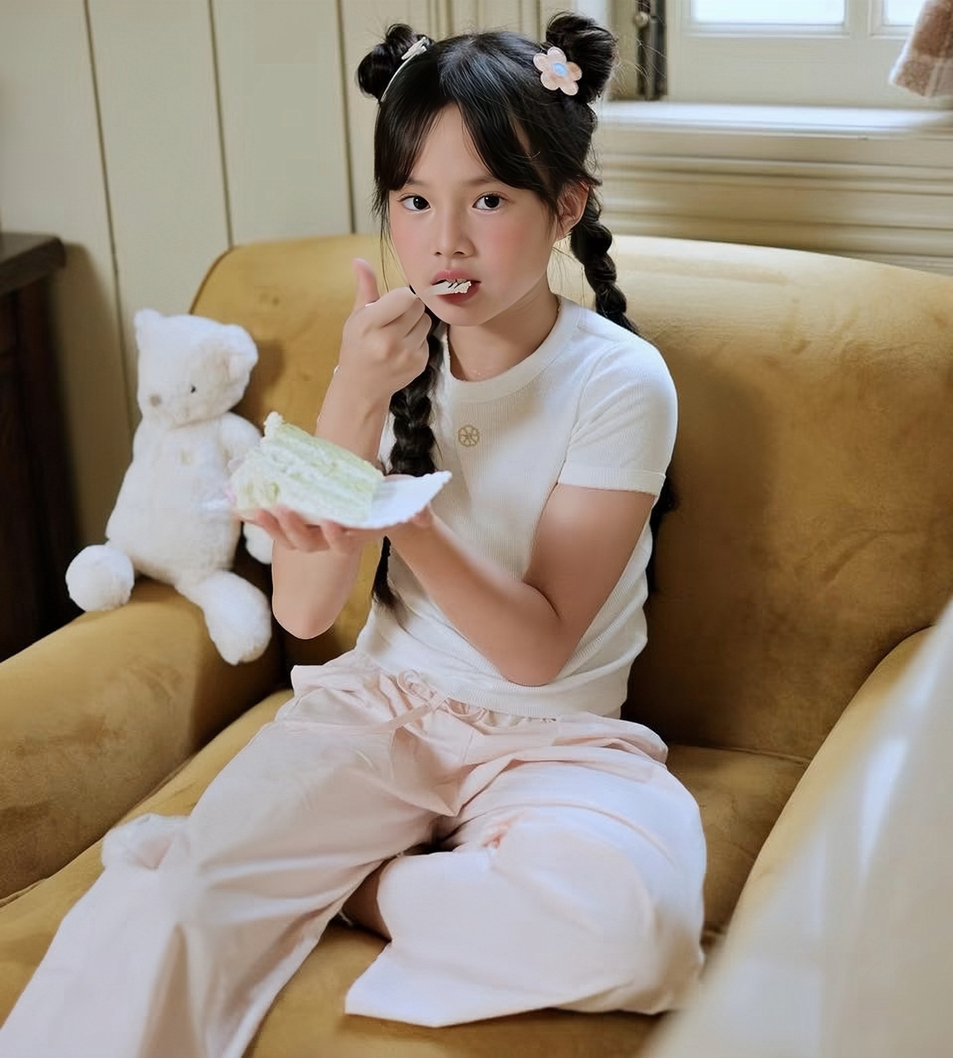 Amy Lougewear Set ‘25 (Áo Thun Tăm x Quần Dài)