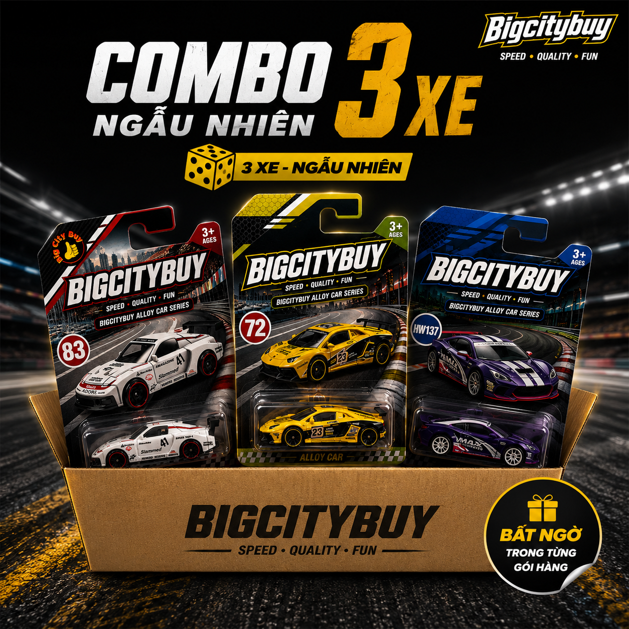 Mô Hình Hot Wheels Basic [Hàng 80%] tỉ lệ 1:64, Xe Ô tô Mô Hình, Đồ Chơi Xe đua Hot Wheels_thumbnail_168