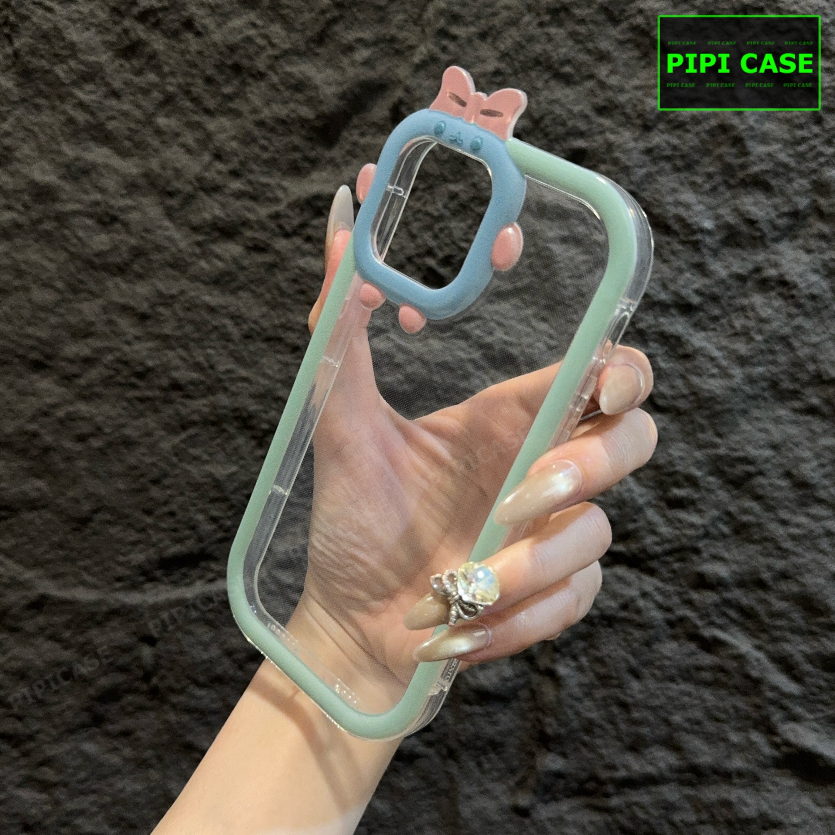 Ốp Lưng iPhone 14 Plus - Chic Cute - Xanh Mint_thumbnail_4