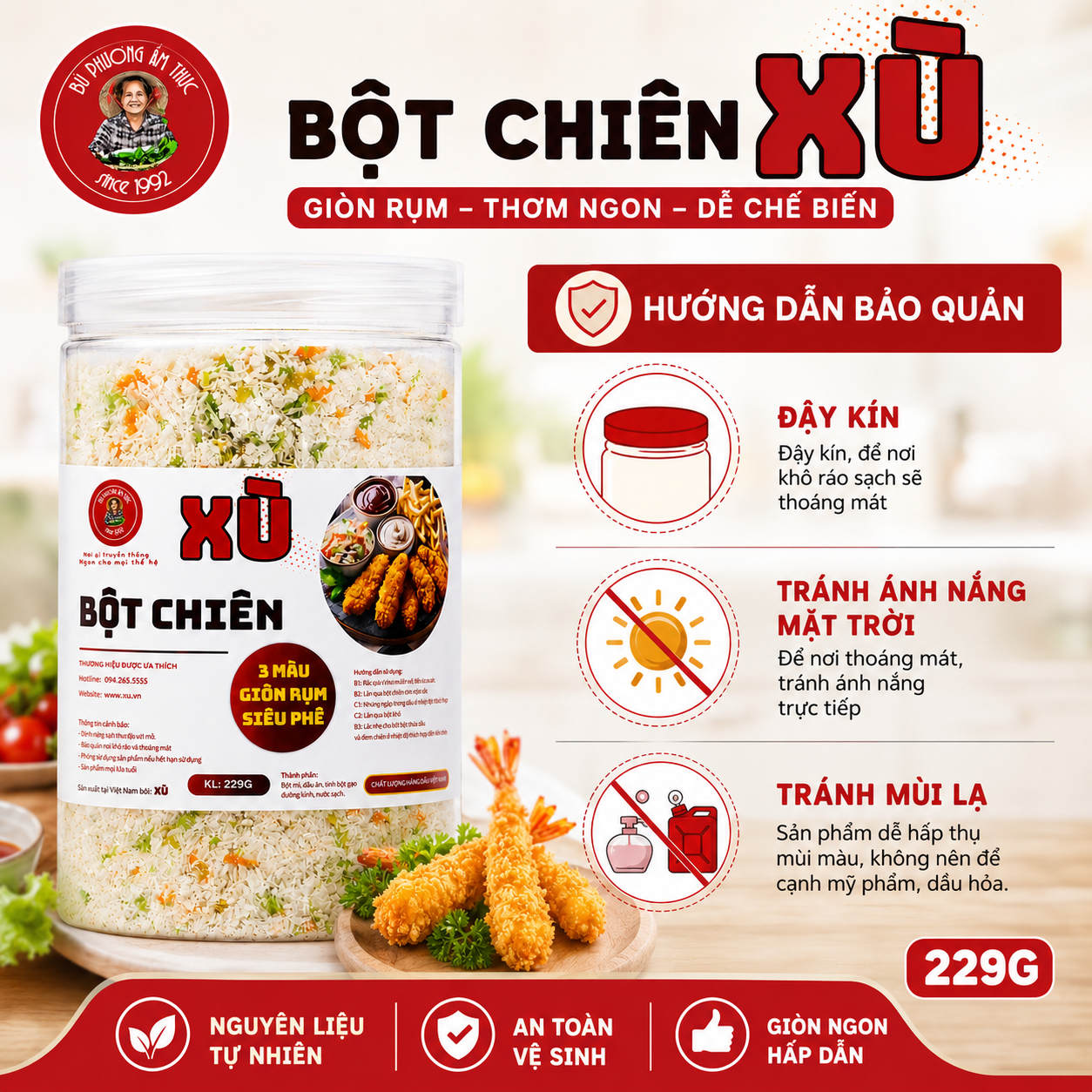 Bột Chiên Xù Bu Phương 229G – Giòn Rụm - BP10_thumbnail_7