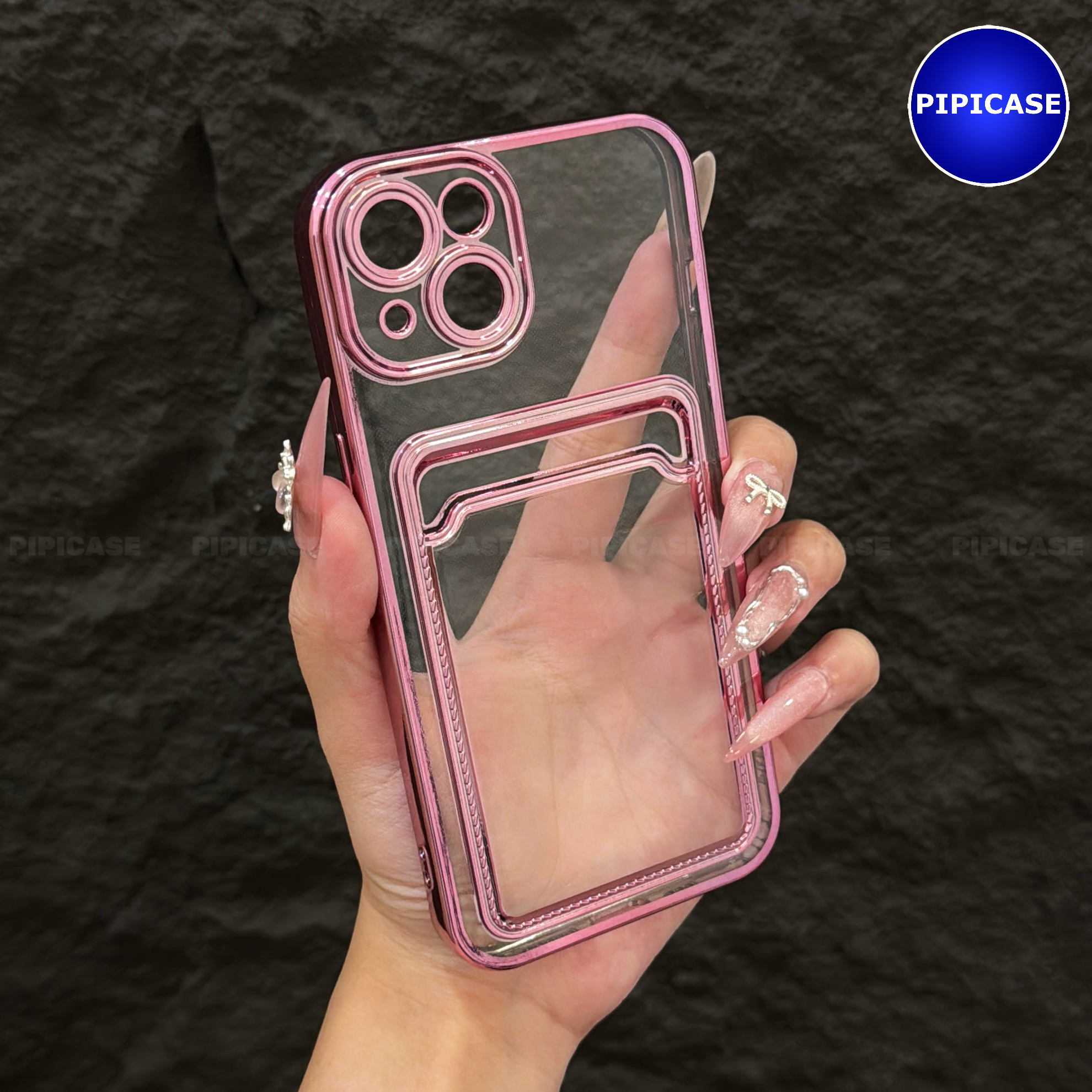 Ốp Lưng iPhone 14 - Ốp Thẻ - Hồng_thumbnail_22
