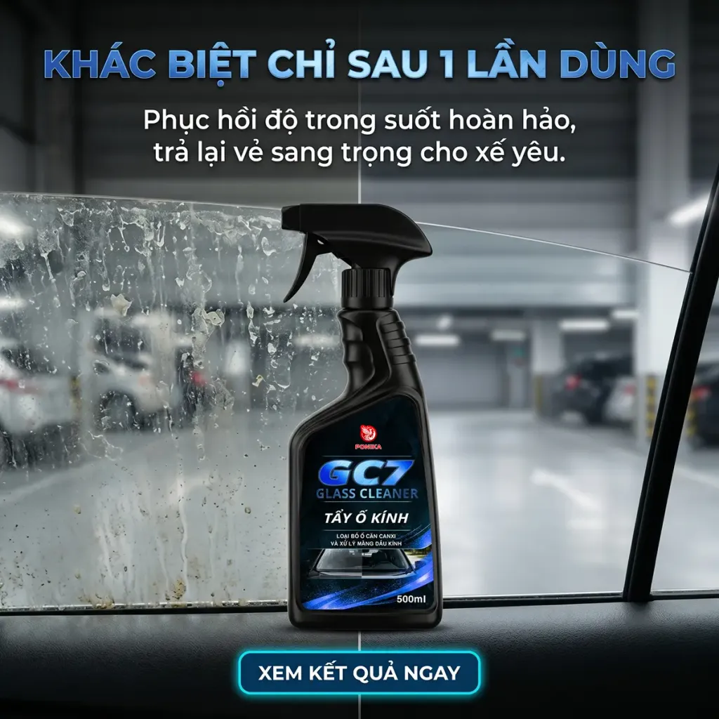 Tẩy Ố Kính Ô Tô GC7 Làm Sạch Cặn Canxi Ố Nước Kính Lái_thumbnail_6