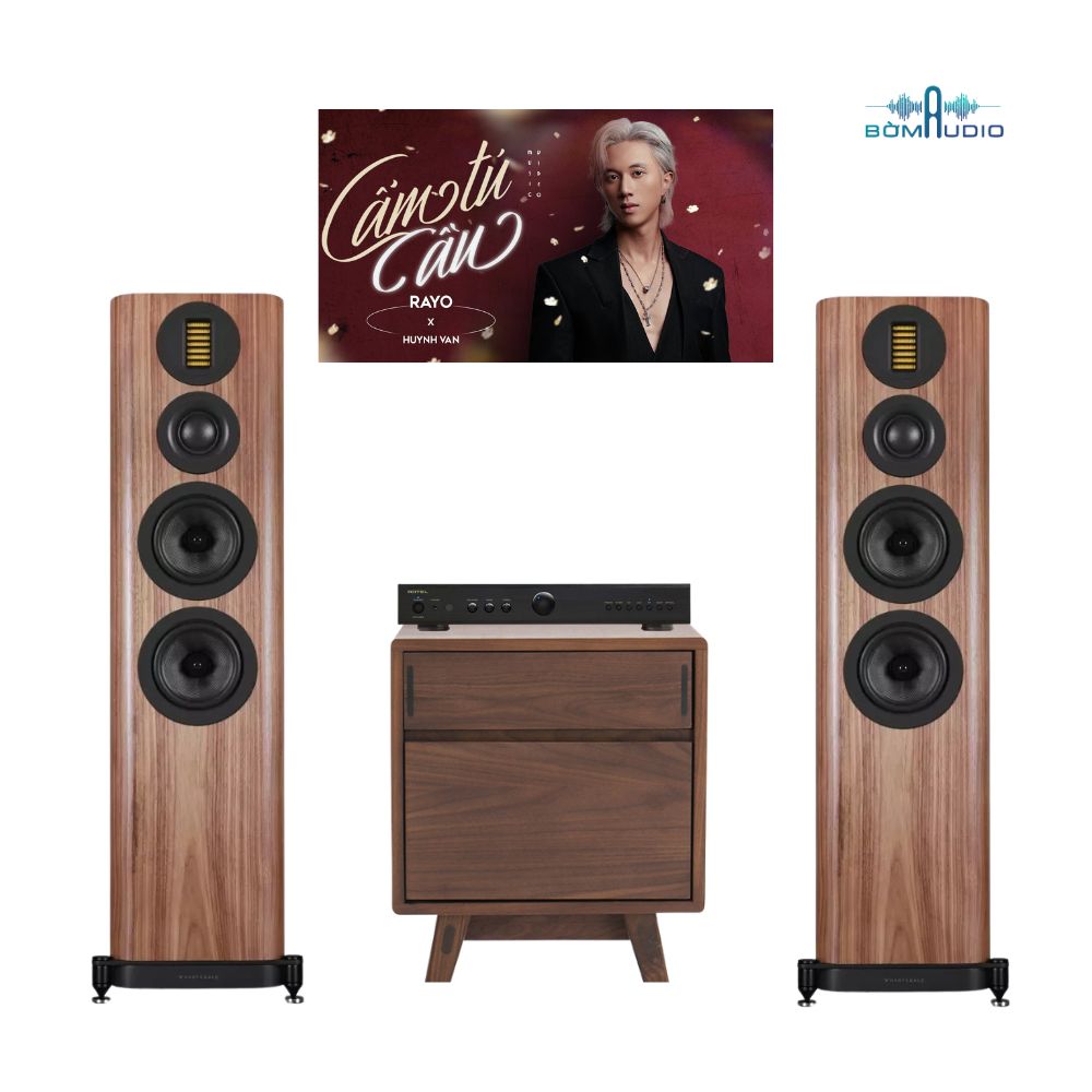Combo Amply ROTEL A11 MKII + Loa Cột WHARFEDALE EVO 5.4 - ROW2