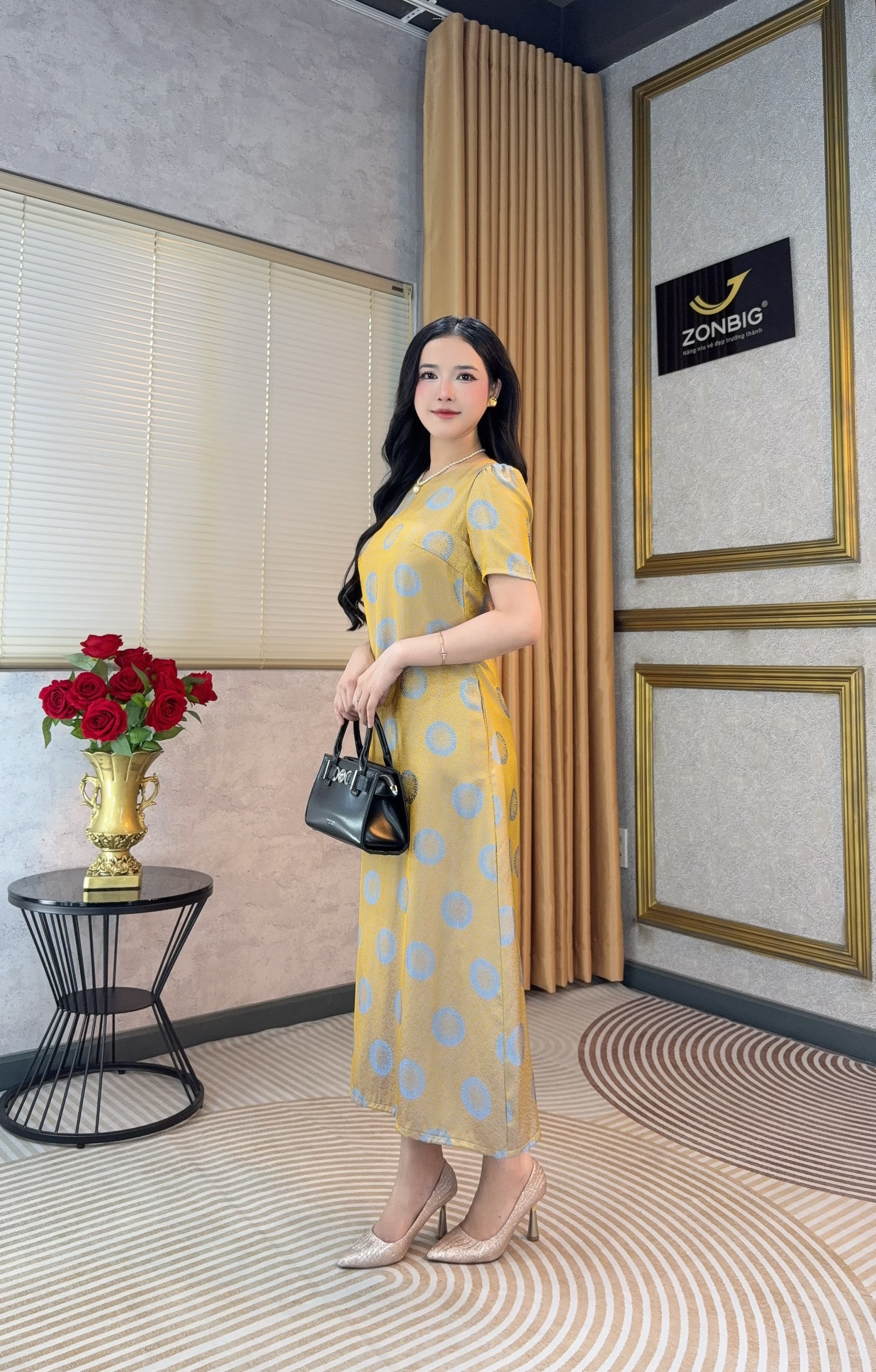 Đầm suông - Y2221 - Thương hiệu ZONBIG_thumbnail_5