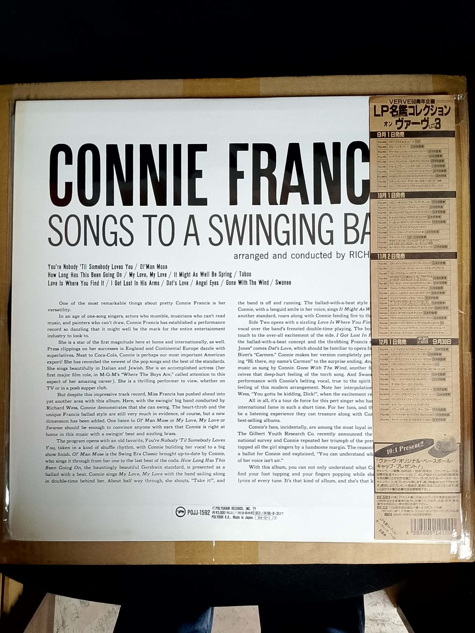 CONNIE FRANCIS - SONG TO SING _thumbnail_2