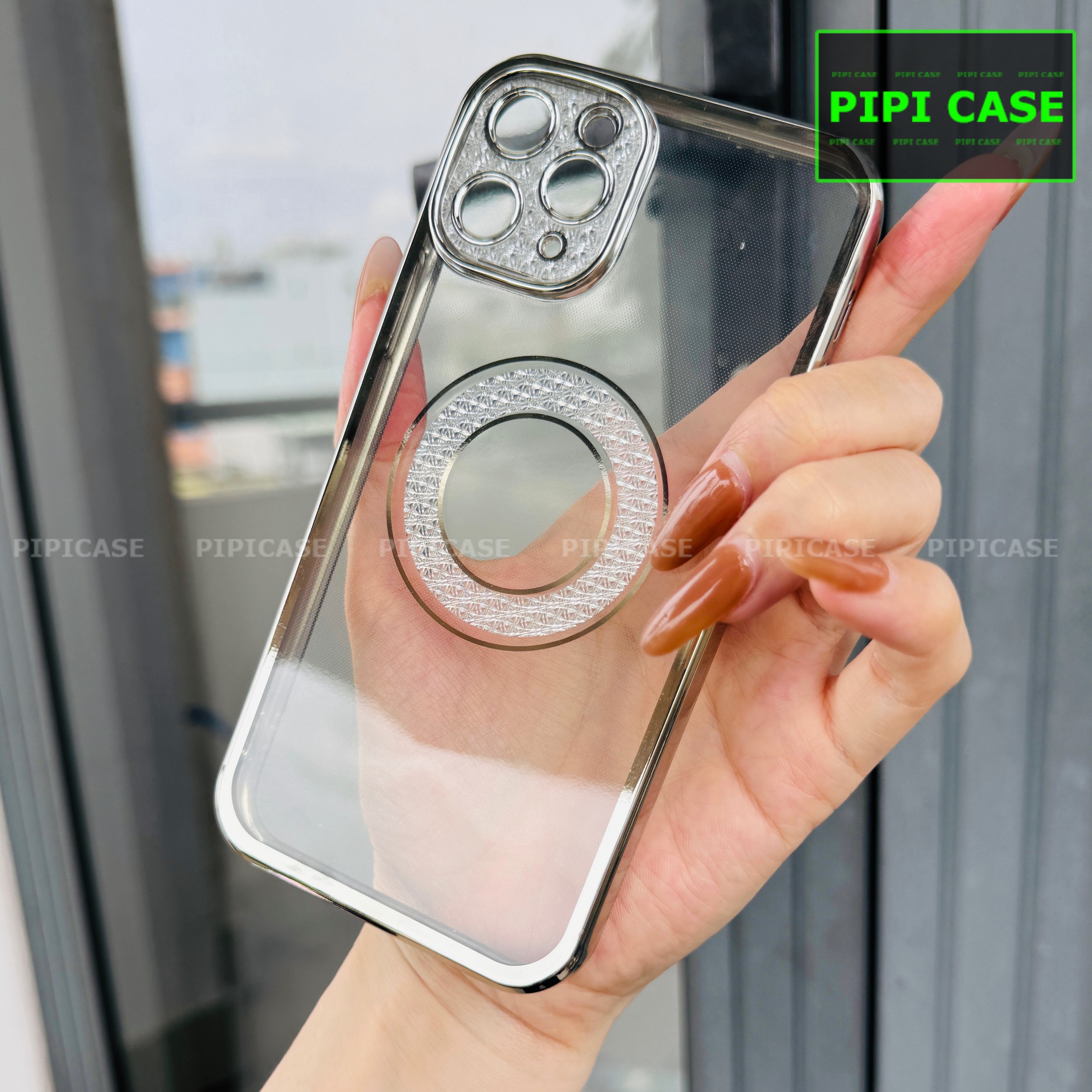 Ốp Lưng iPhone 12 Pro - Gemma - Bạc_thumbnail_1
