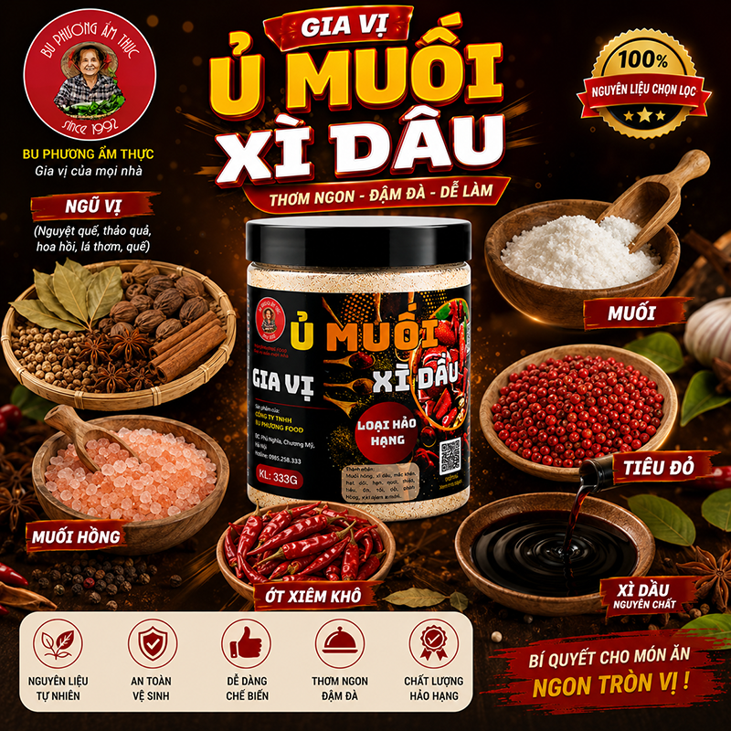 Gia Vị Ủ Muối Xì Dầu Bu Phương 333G – Gà, Vịt, Tai Heo - BP39_thumbnail_4