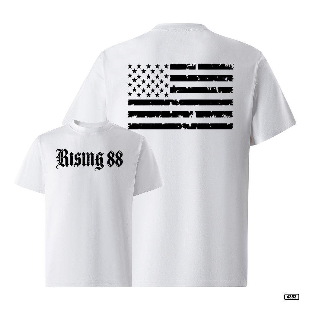 Áo thun nam form rộng Rising 88 TeePrint 4353_thumbnail_9