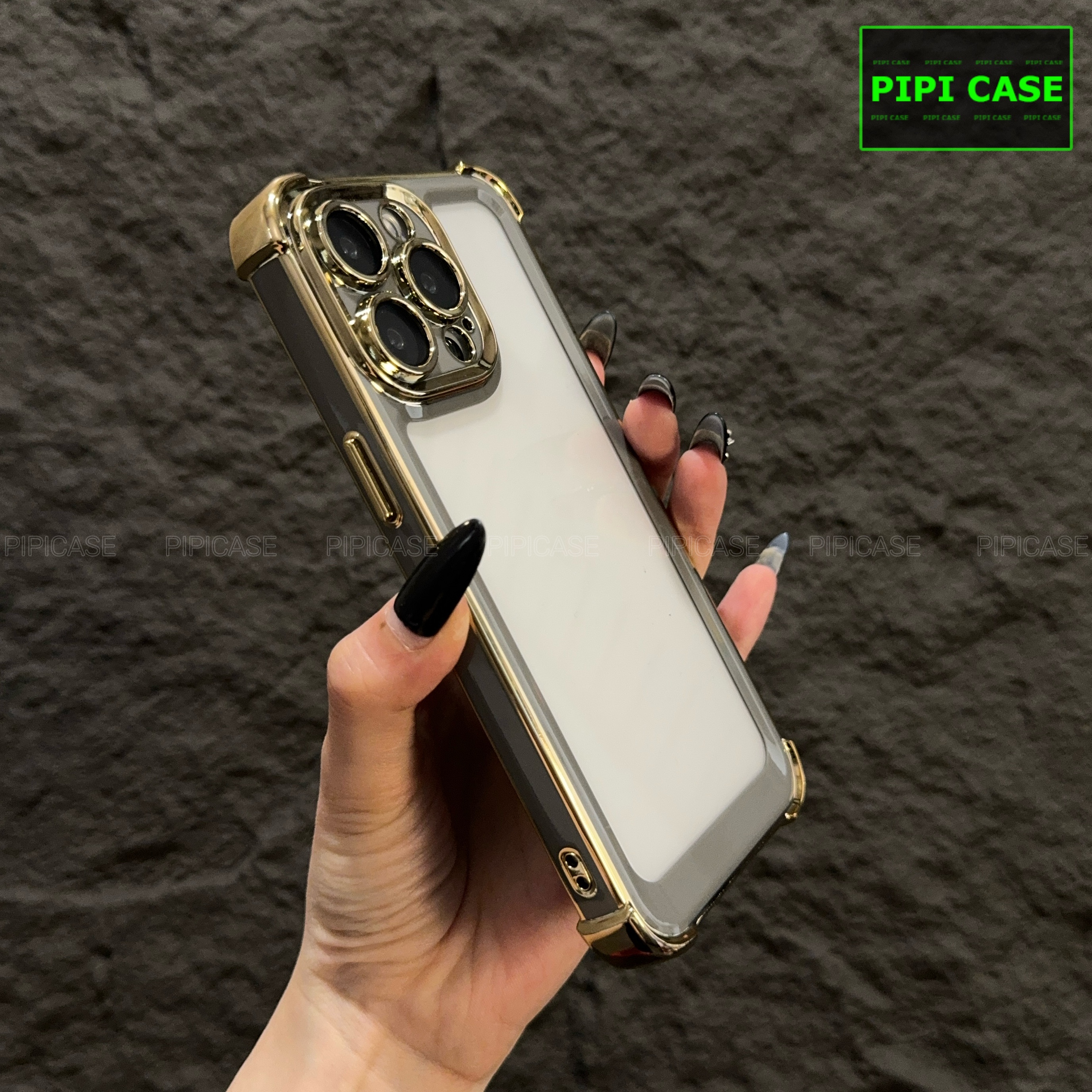 Ốp Lưng iPhone 13 Pro Max - Timo - Xám_thumbnail_0