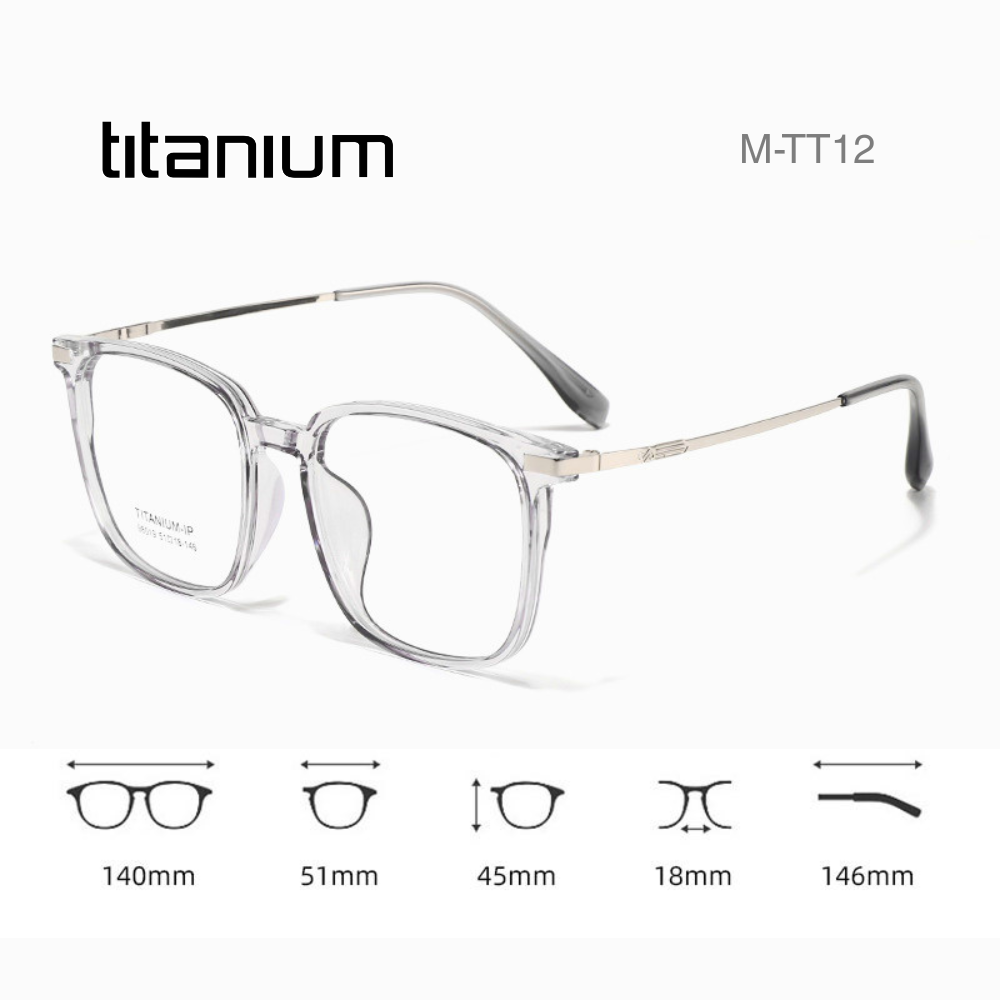 Gọng Kính Unisex Despoints Titanium cao cấp, gọng Titan thay được mọi loại tròng TT14_thumbnail_11