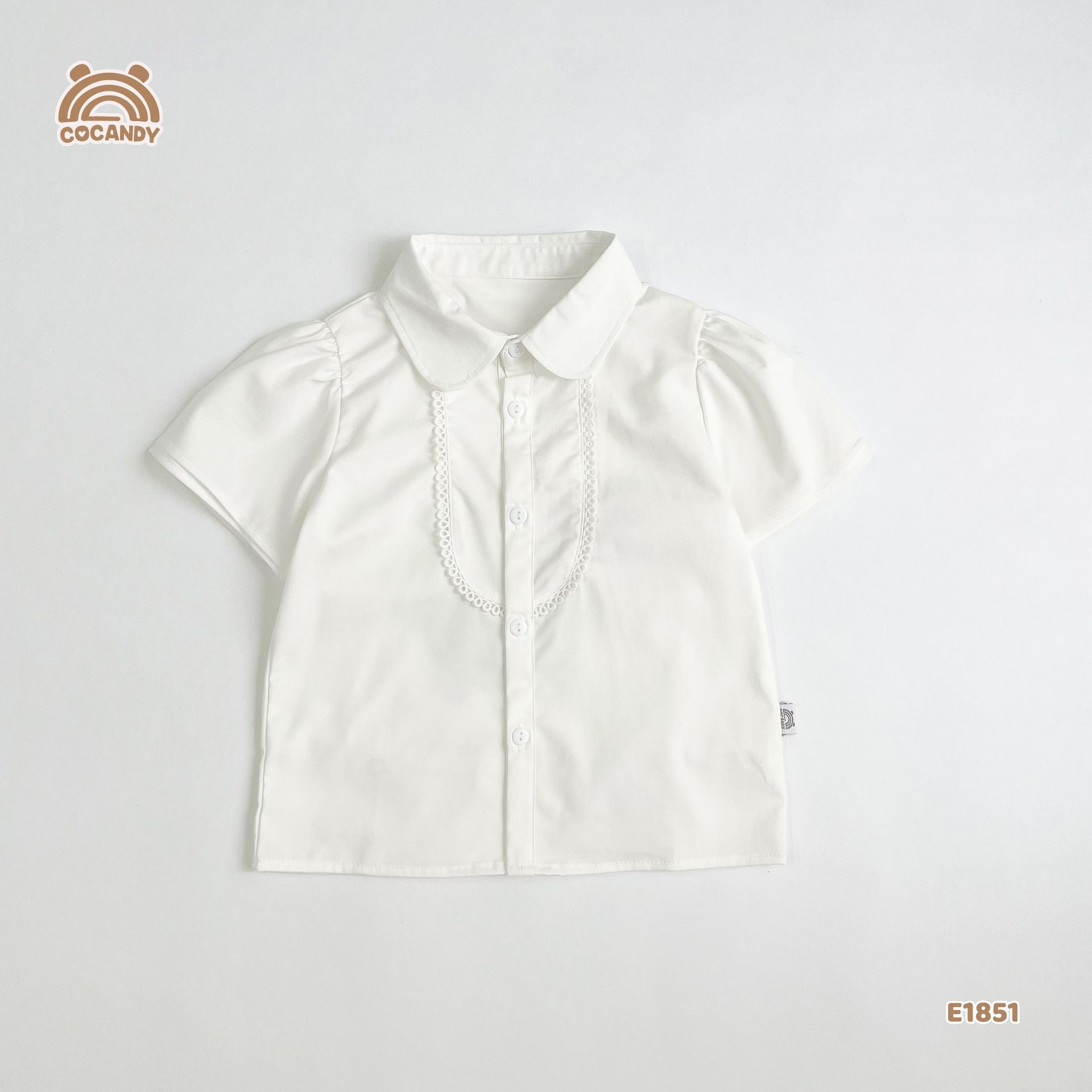 Áo cộc sơ mi TRẮNG tay xếp ly_thumbnail_2