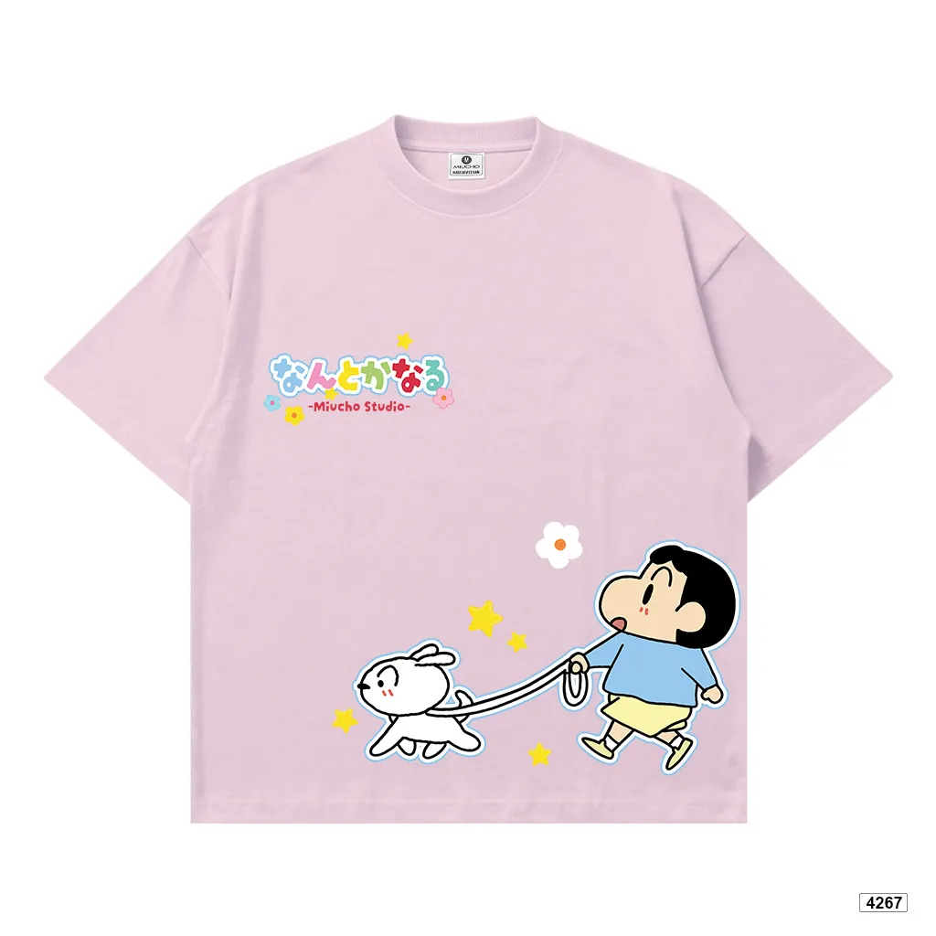 Áo thun form boxy hoạt hình Shinn Miucho 4267_thumbnail_9