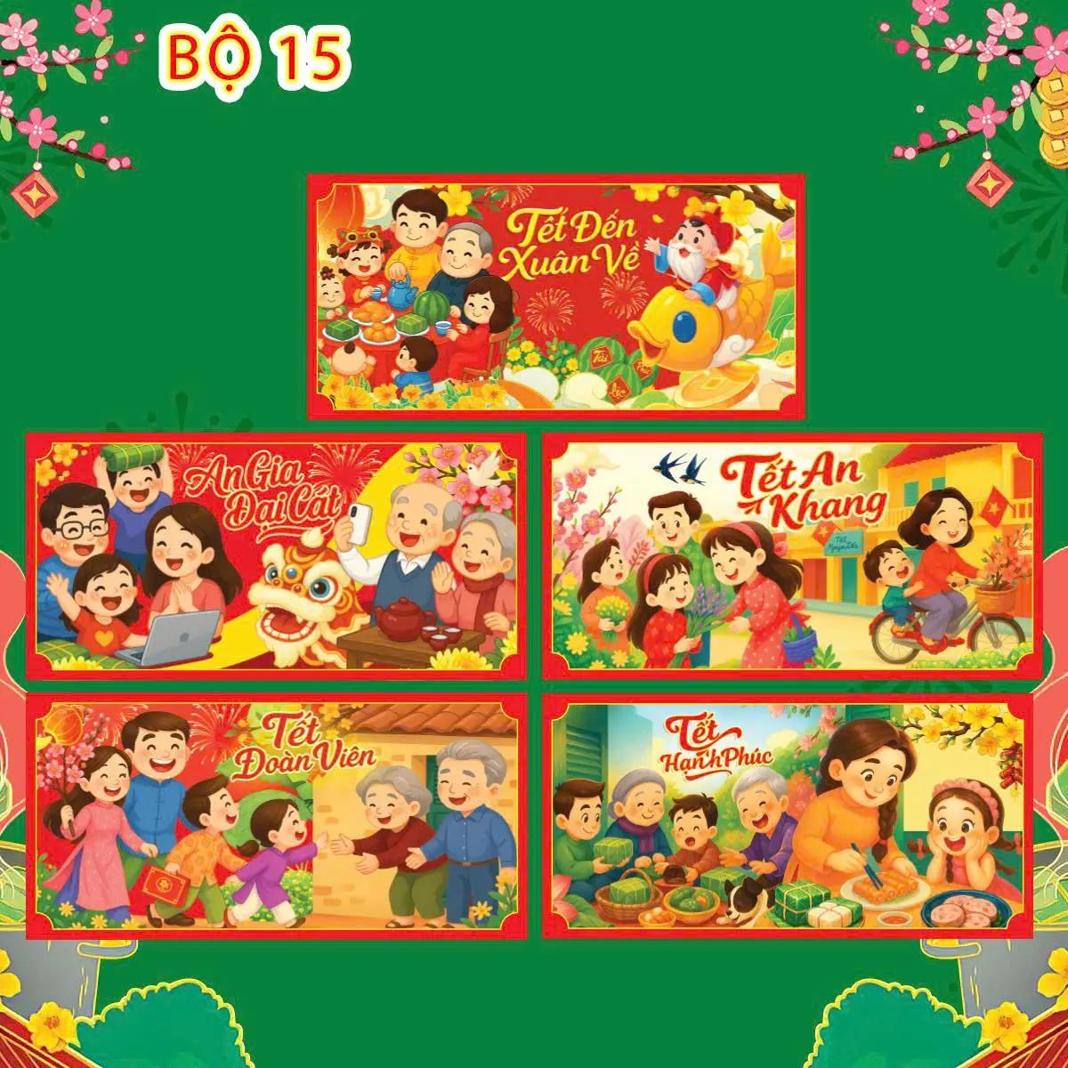 Bao lì ẋì xếp 2 ngăn, 6 ngăn, 10 ngăn độc đáo xuân Bính Ngọ Tết 2026 giấy đỏ cao cấp_thumbnail_19