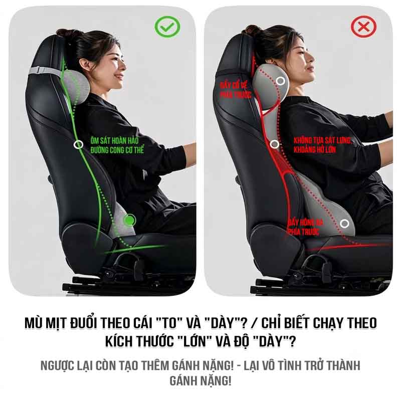 Bộ Gối Tựa Đầu Và Lưng Dưới Ô Tô 2Kar CloudFeel – Thiết Kế Công Thái Học, Êm Ái, Chống Đau Mỏi Cột Sống_thumbnail_12