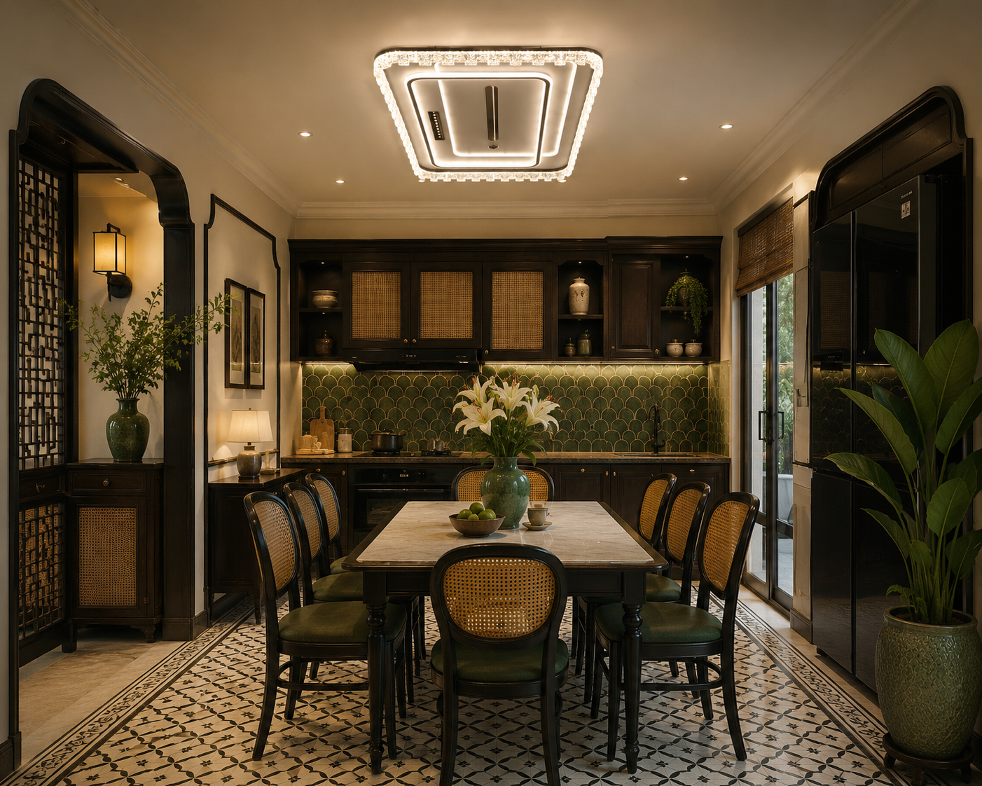 Tổng hợp mẫu  quạt trần Indochine đẹp, đang được ưa chuộng