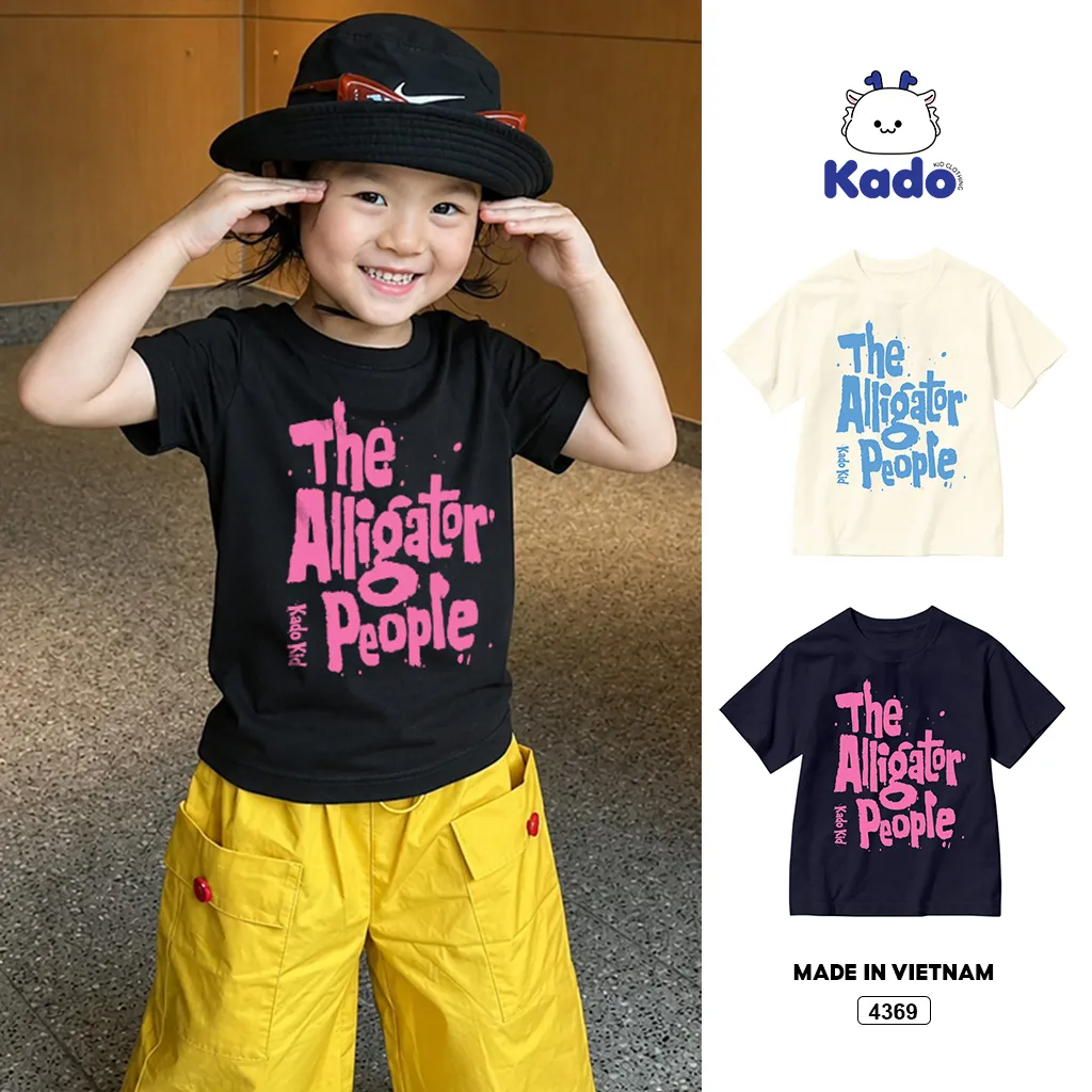 Áo thun bé trai the alligator people Hàn Quốc Kado 4369