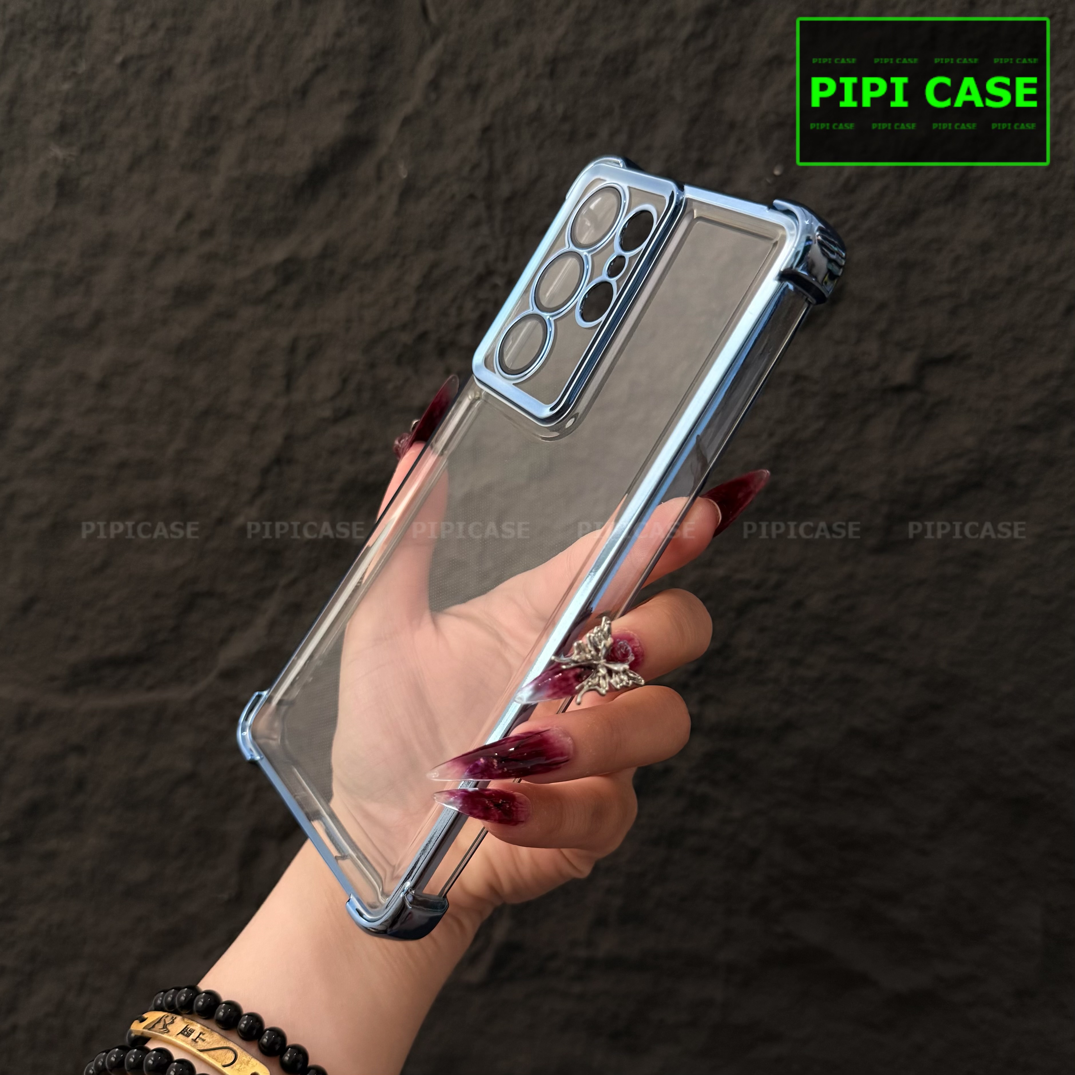 Ốp Lưng Samsung S21 Ultra 5G - Gu - Xanh Nhạt_thumbnail_1