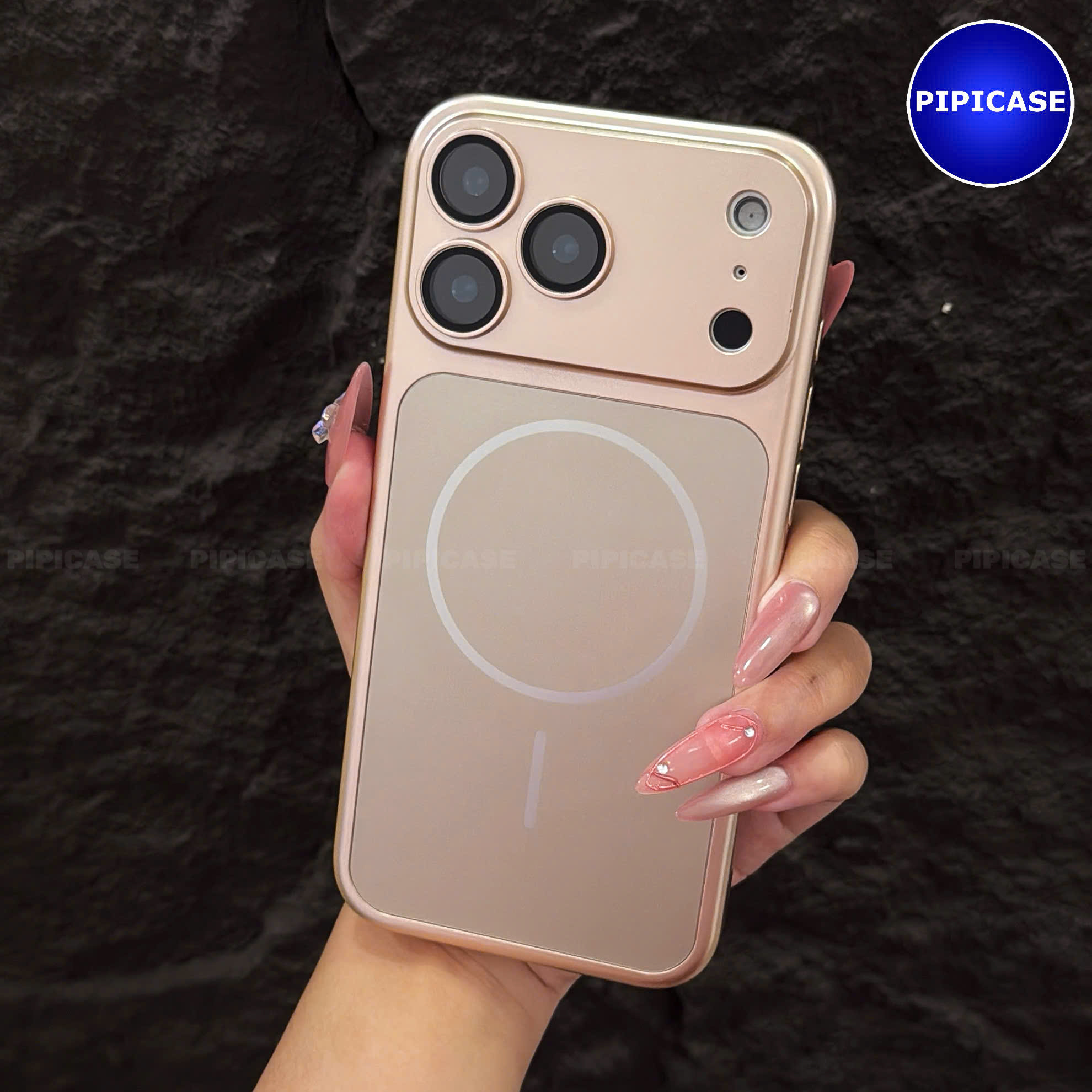 Ốp Lưng iPhone 18 Pro Max - Kan - Vàng
