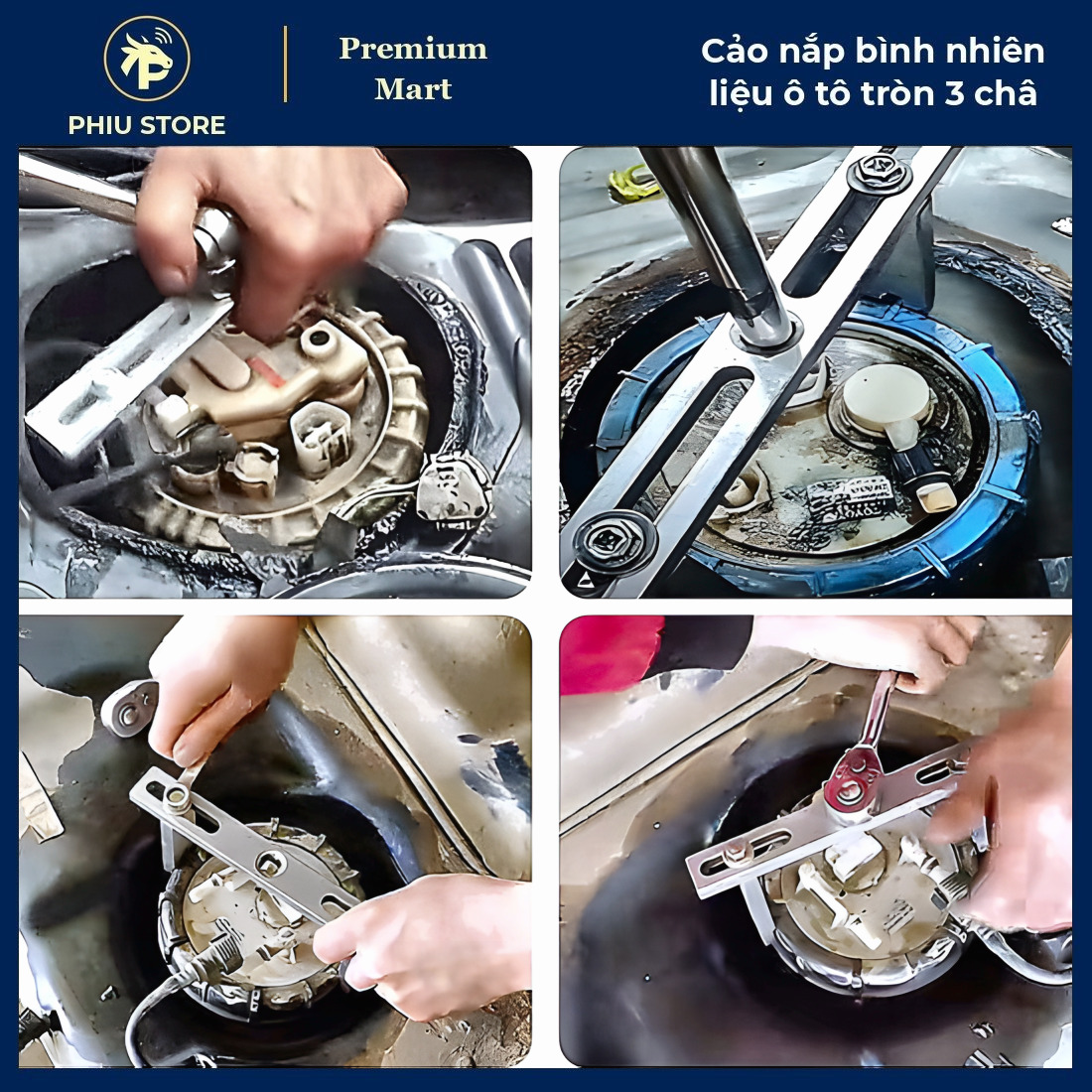 Cảo Nắp Bình Xăng 3 Chấu - Vam Tháo Nắp Bình Nhiên Liệu, Khẩu 3/8 Sang 1/2_thumbnail_7