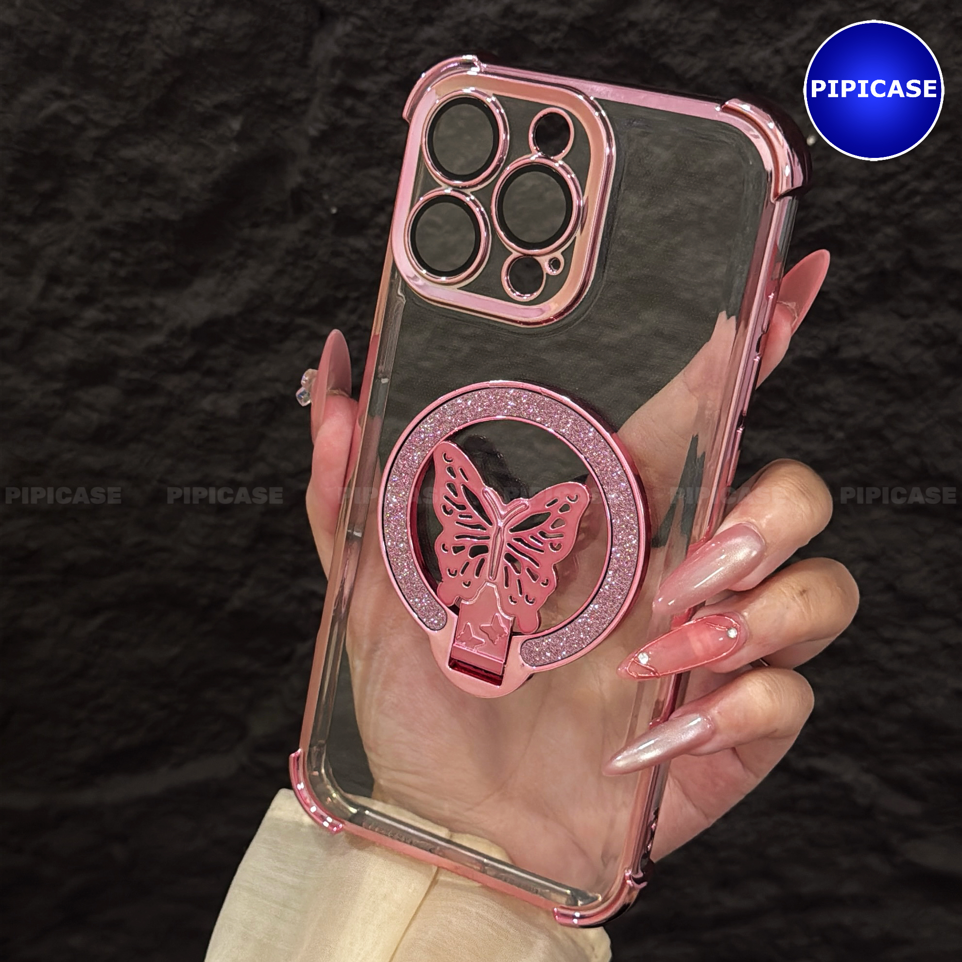 Ốp Lưng iPhone 16 Pro Max - MO - Hồng