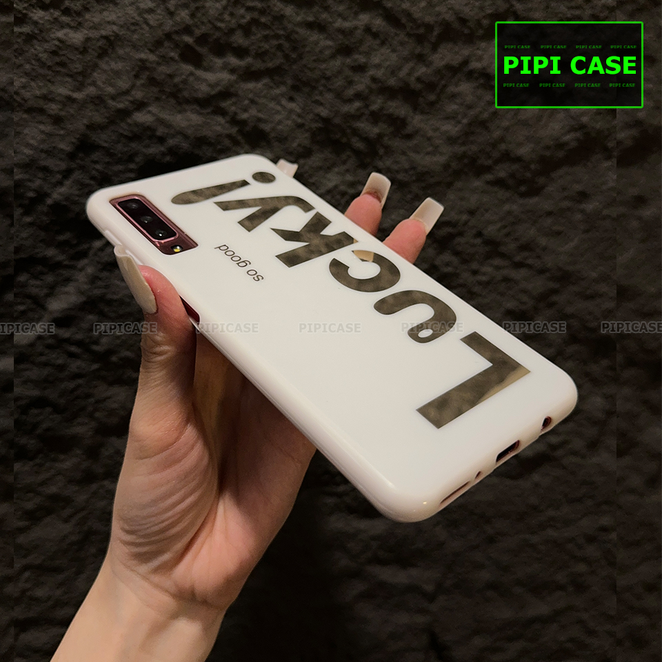Ốp Lưng Samsung A7 2018 - Lucky - Trắng_thumbnail_4