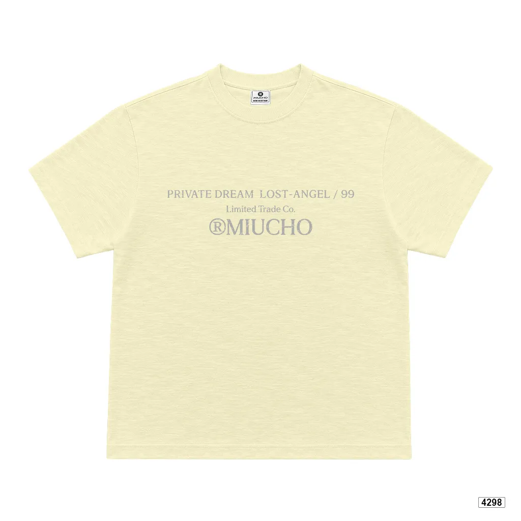 Áo thun boxy unisex chất vải xước Miucho 4298_thumbnail_0