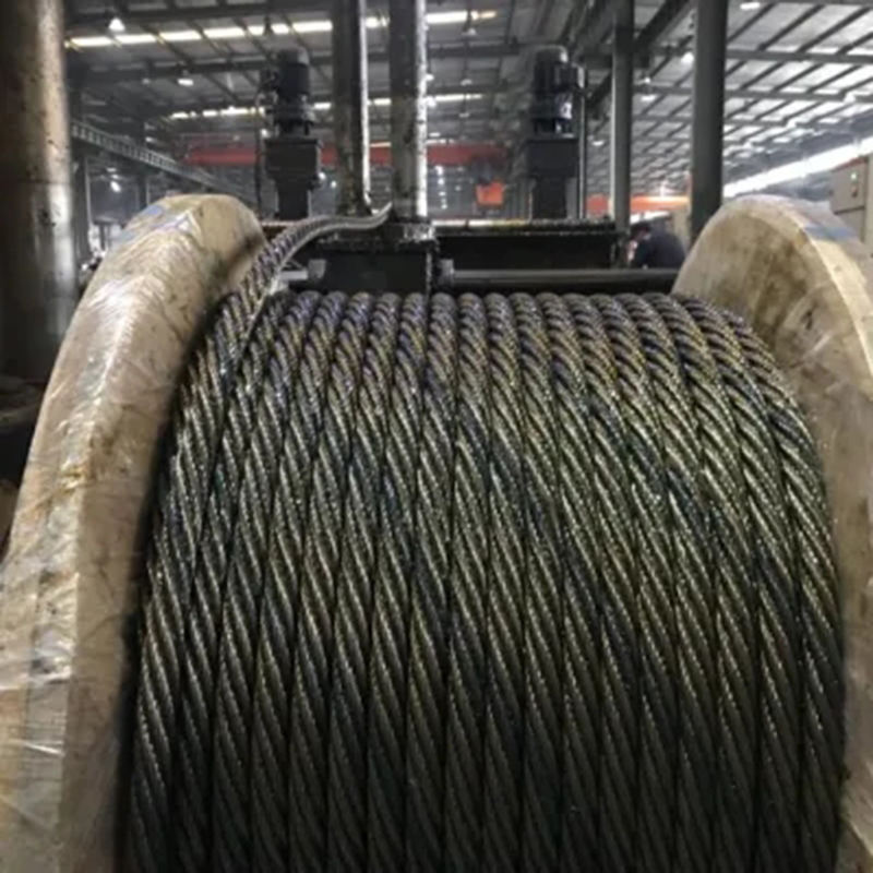 6 x 37 + FC CÁP THÉP CÓ DẦU - máy móc an phát