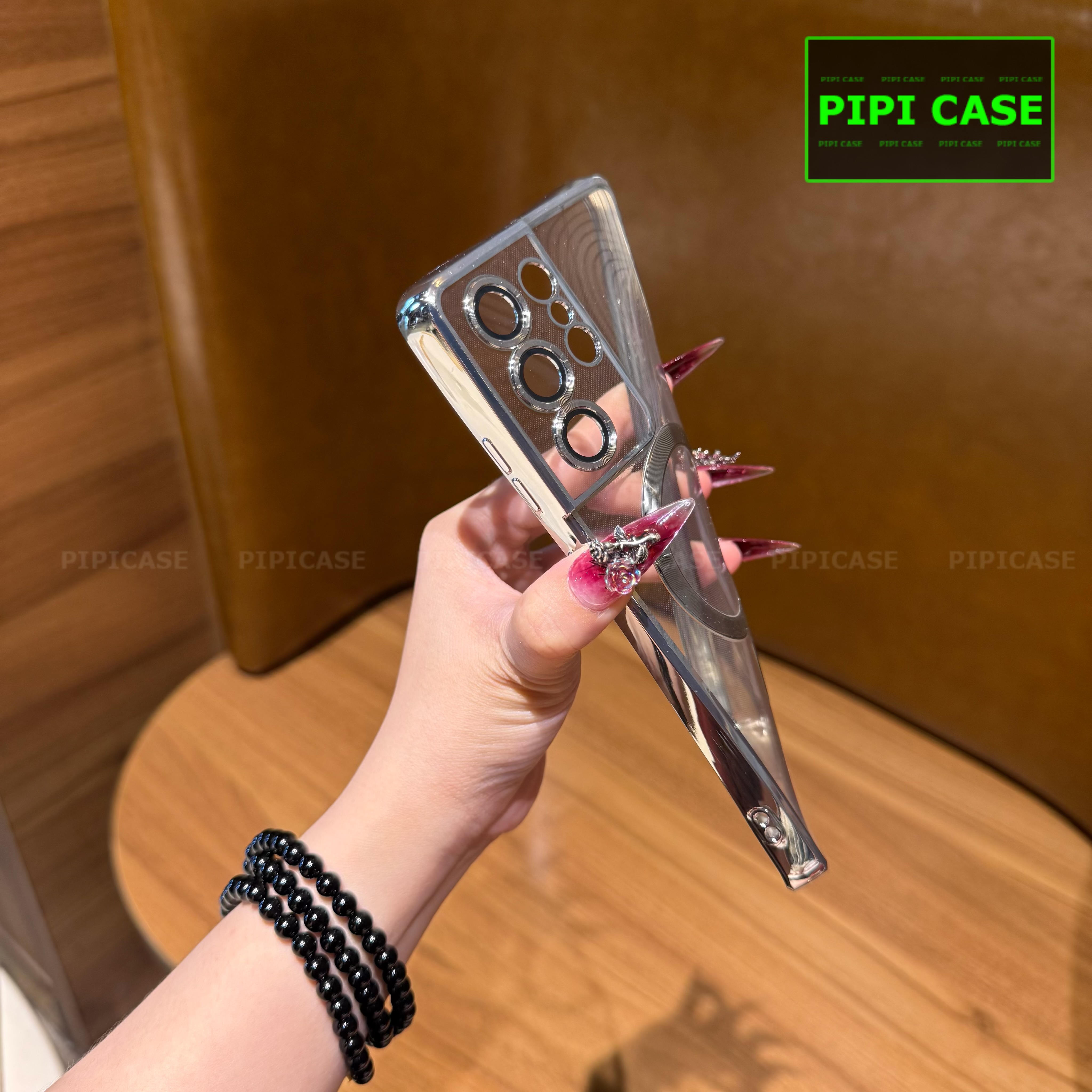 Ốp Lưng Samsung S21 Ultra 5G - Ticker - Bạc_thumbnail_1