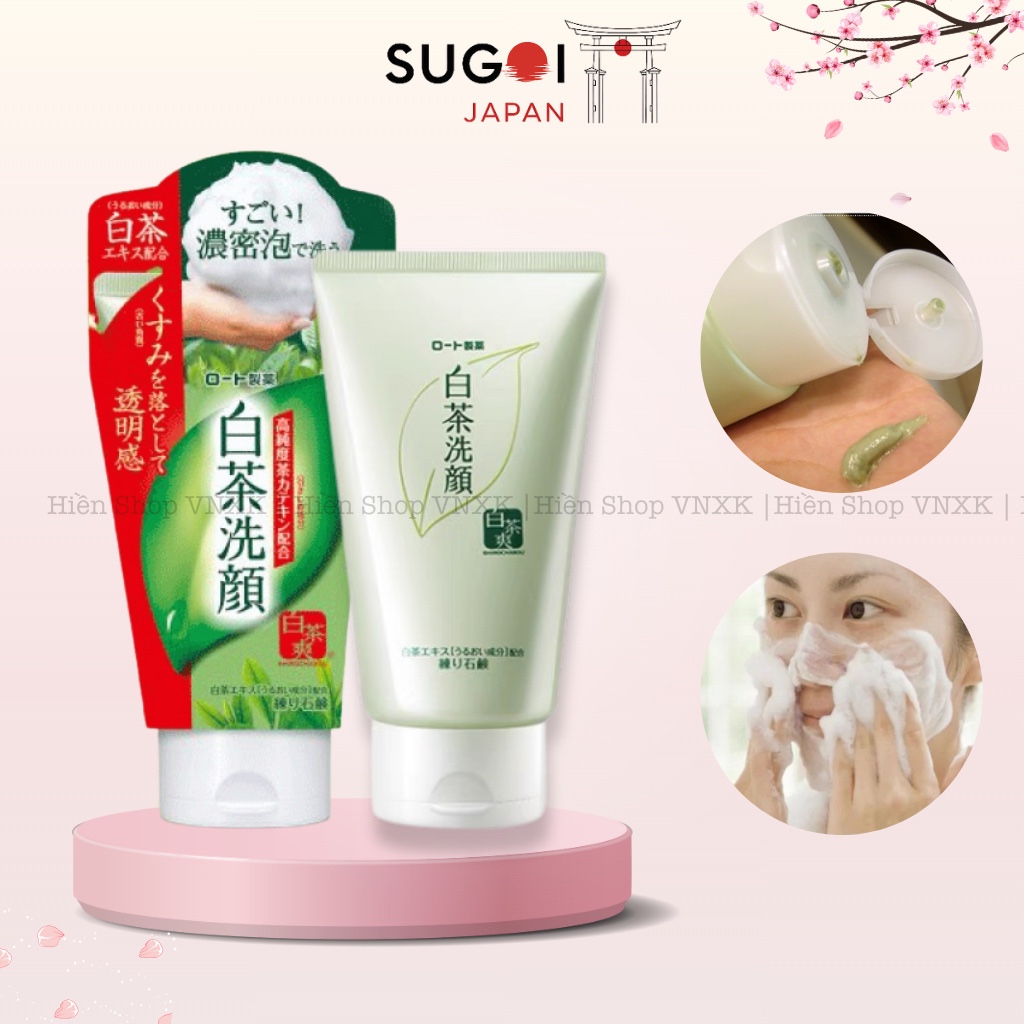 Sữa Rửa Mặt Trà Xanh Japan 120gram_thumbnail_6