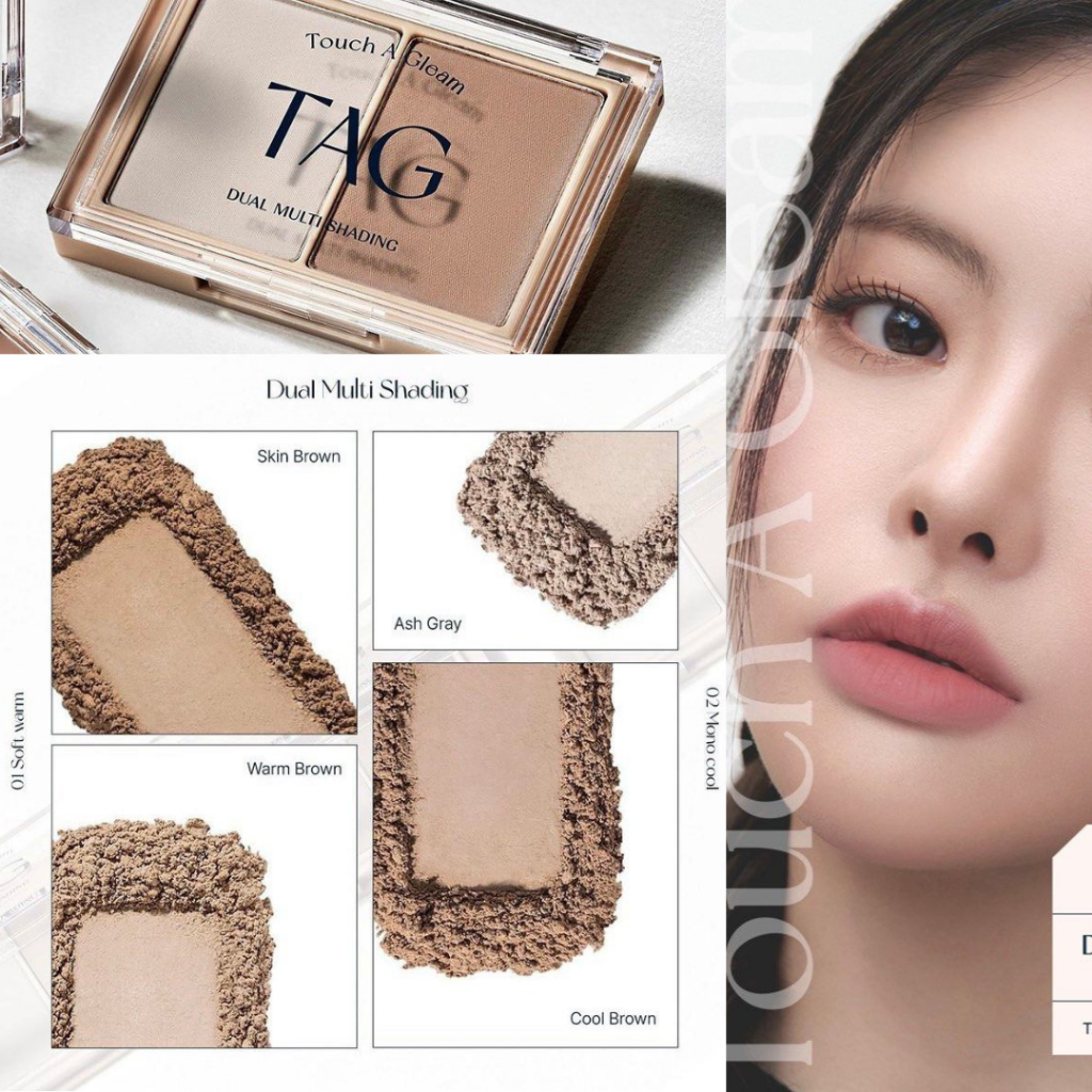 [TAG] Bảng phấn tạo khối 2 ô Tag Dual Multi Shading 9.4g_thumbnail_2