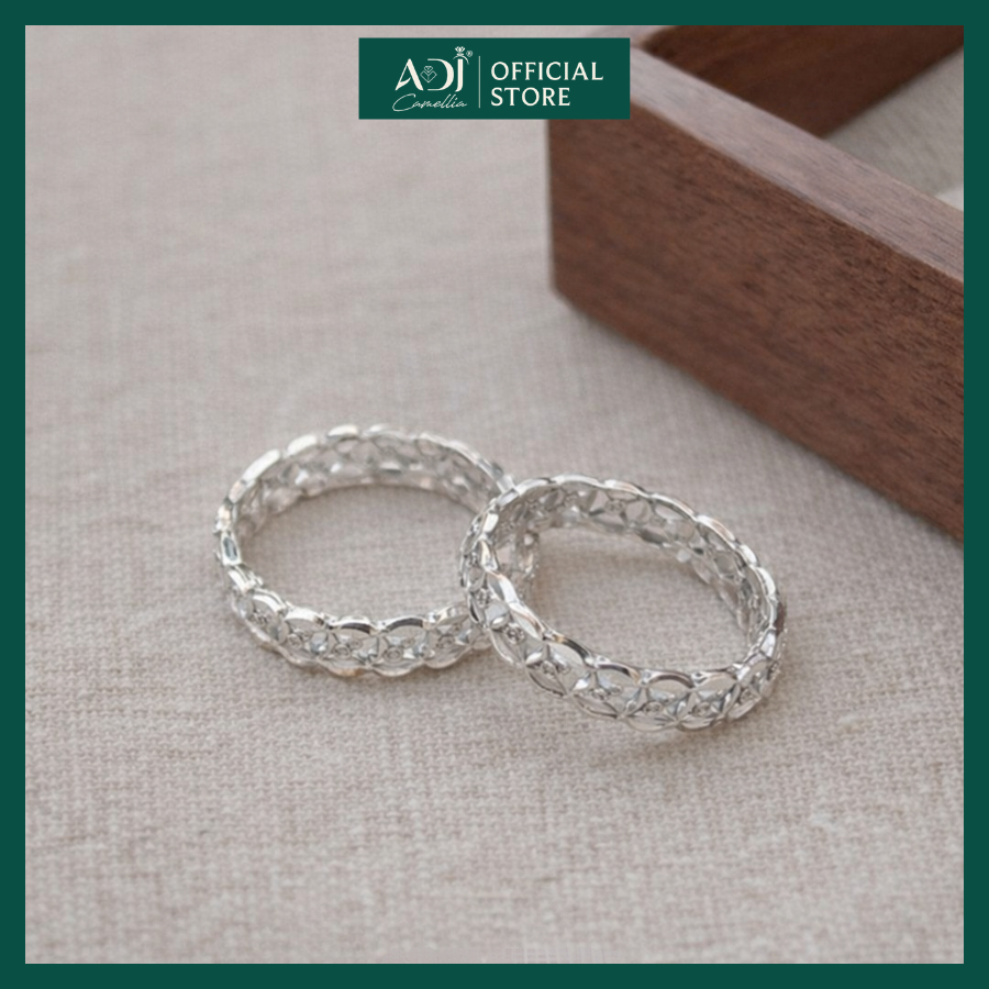 Nhẫn Bạc ADJ 925 Kim Tiền Tài Lộc,  Thiết Kế Nạm Đá CZ Cao Cấp, Mang Lại May Mắn Và Thịnh Vượng - SN13724AD_thumbnail_2