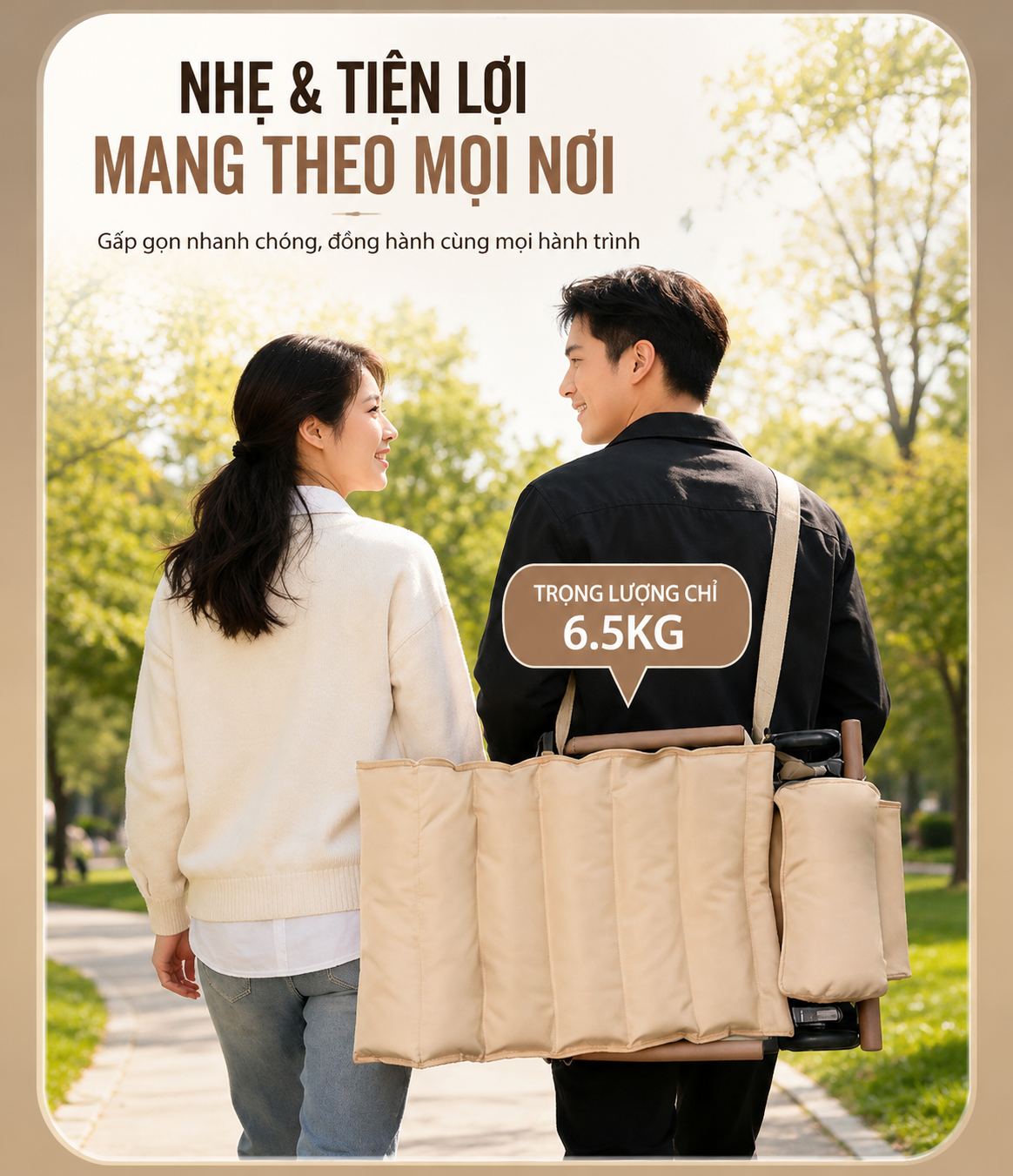 Xe Đẩy Dã Ngoại Gấp Gọn Thông Minh Thế Hệ Mới_thumbnail_5