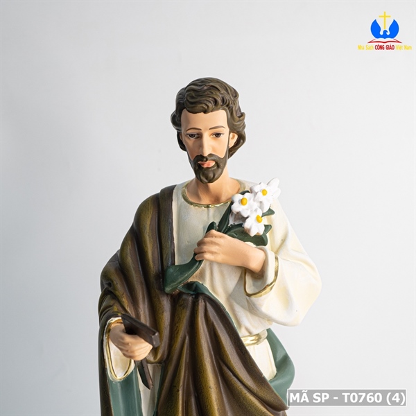 Tượng Thánh Giuse 35cm vẽ tay_thumbnail_1