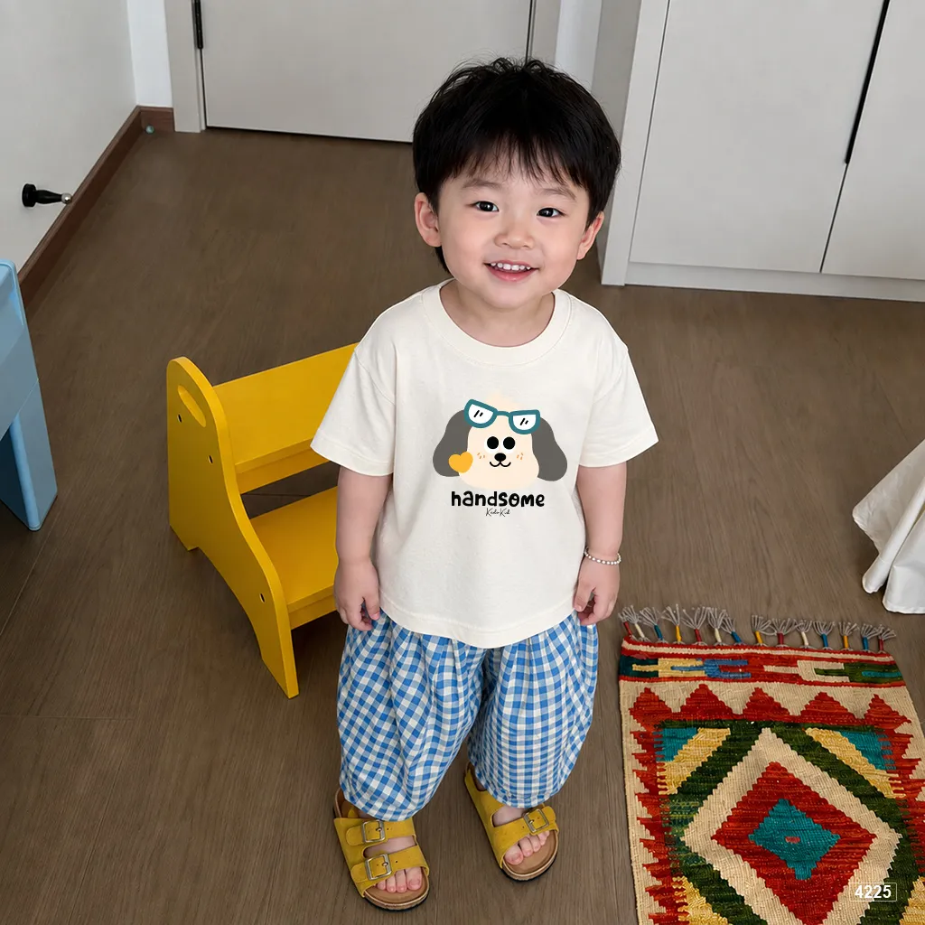 Áo thun bé trai Cún đeo kính đáng yêu Kado 4225_thumbnail_3