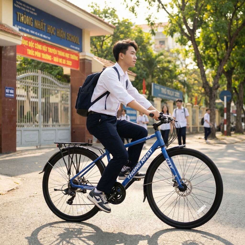 [TẶNG PHỤ KIỆN] Xe Đạp Thể Thao Thống Nhất CPD Đường Phố Học Sinh, Người Lớn Chính Hãng