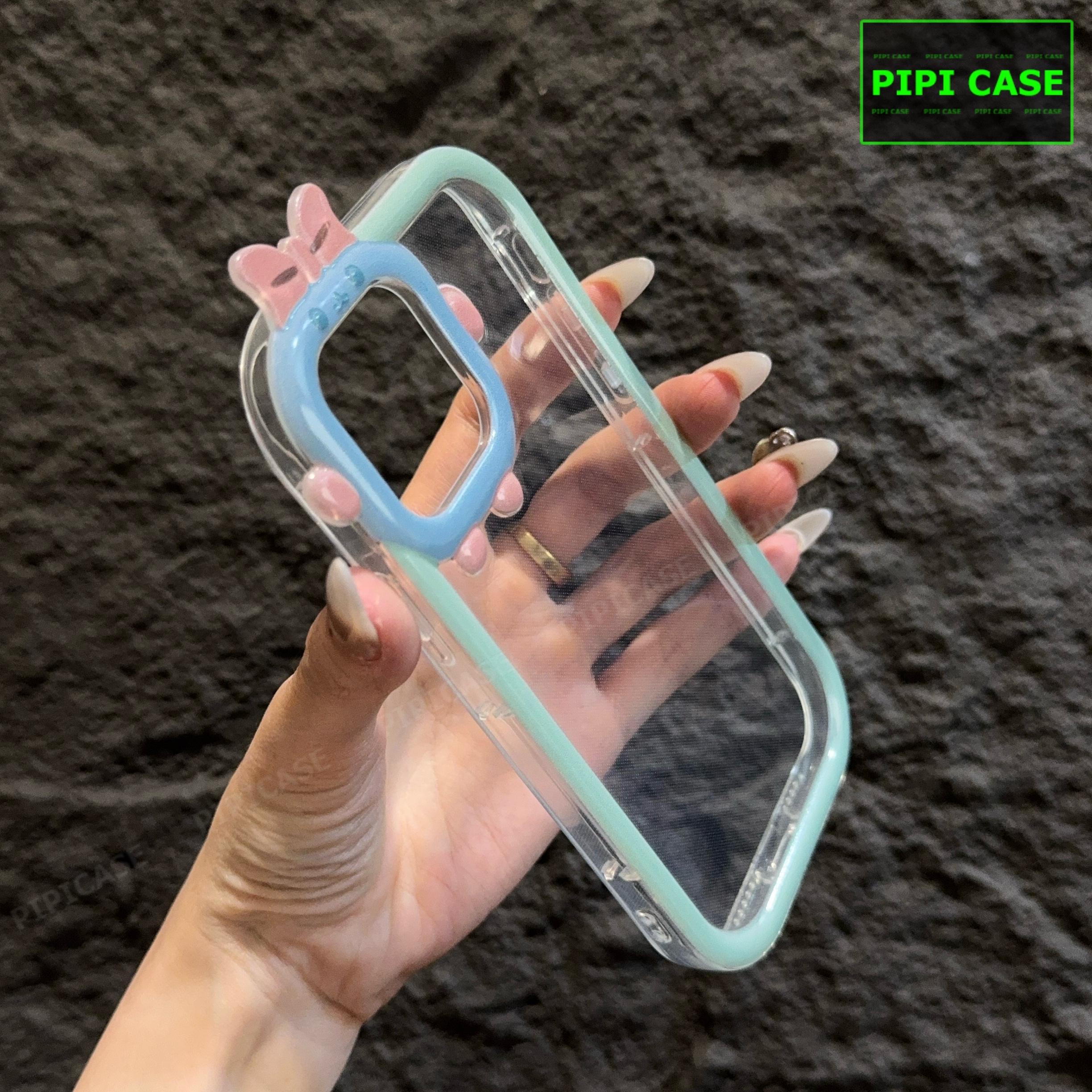 Ốp Lưng iPhone 14 Plus - Chic Cute - Xanh Mint_thumbnail_1