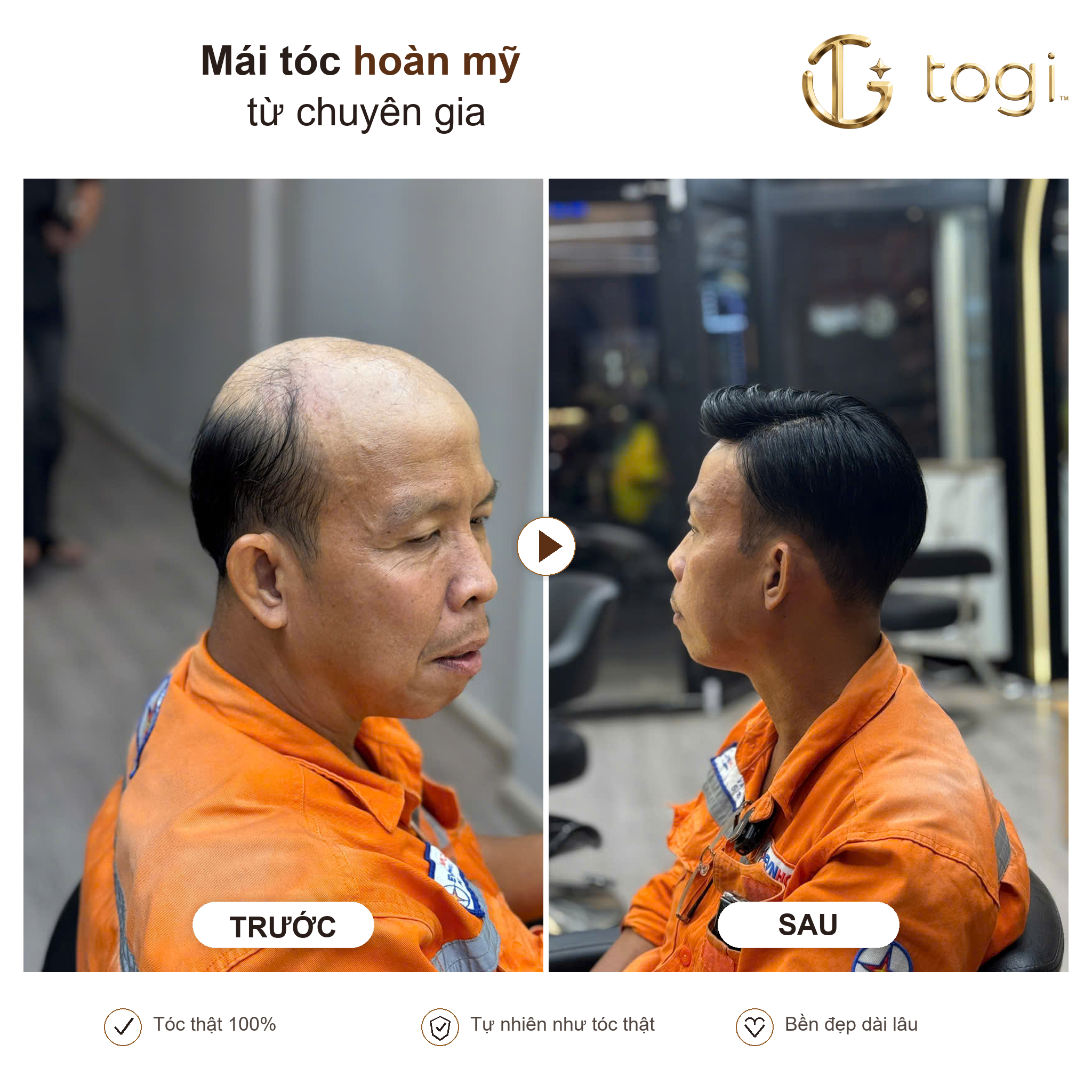 Togi65 góc nghiêng nam tính