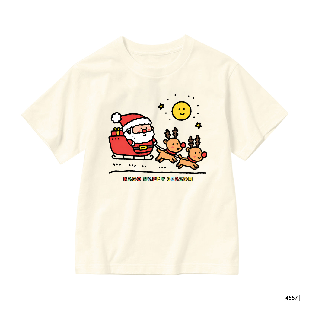 Áo thun bé gái form rộng gấu xinh giáng sinh Kado 4557_thumbnail_9
