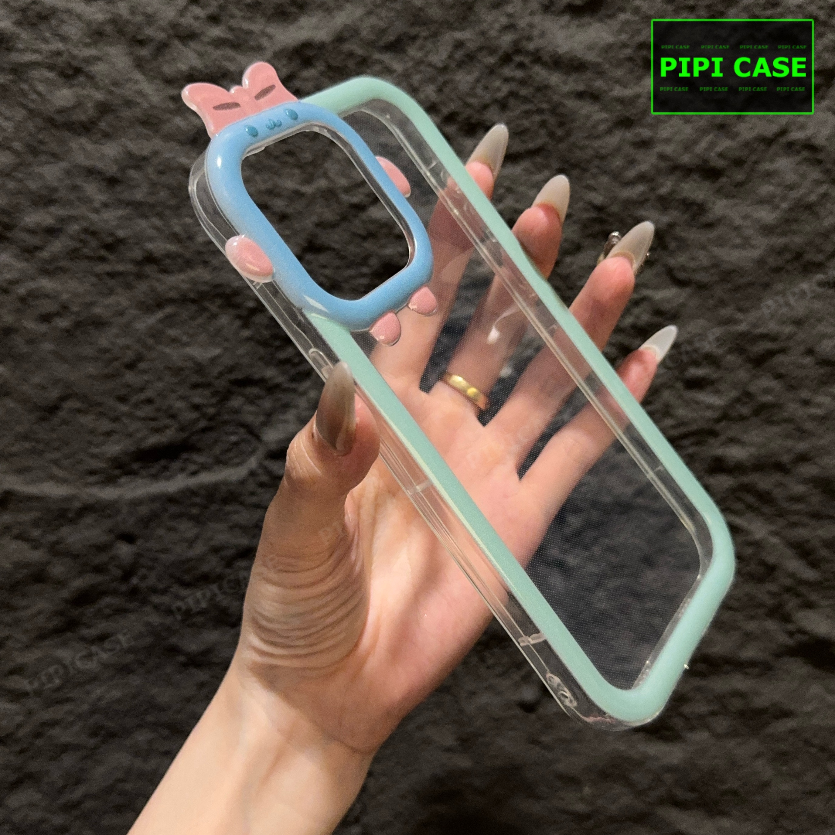 Ốp Lưng iPhone 13 Pro - Chic Cute - Xanh Mint_thumbnail_8