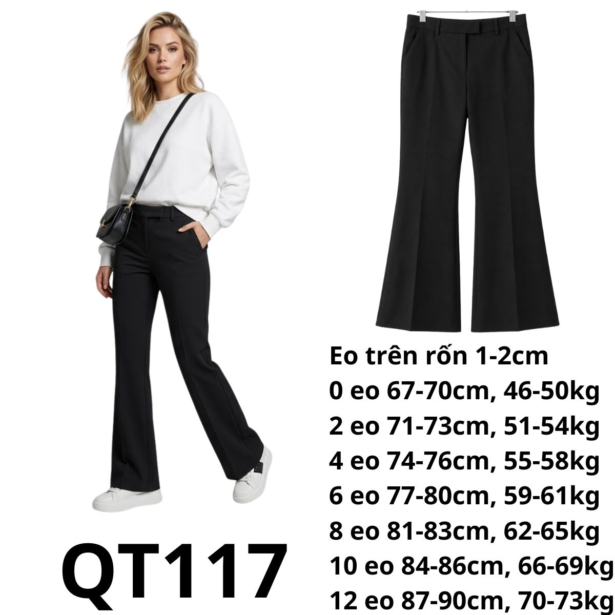 QT117- Quần tây EXP