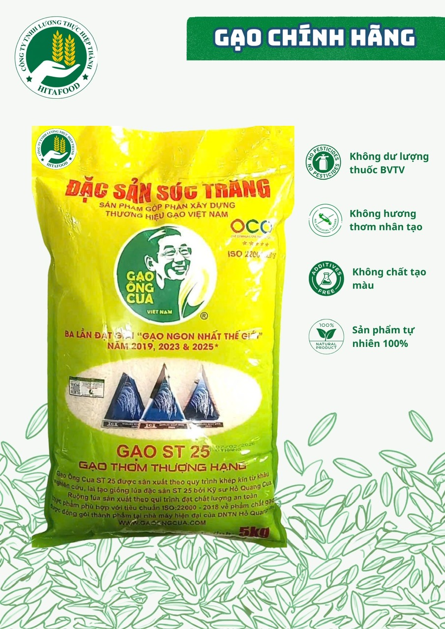 ST25 Thượng Hạng túi 5kg