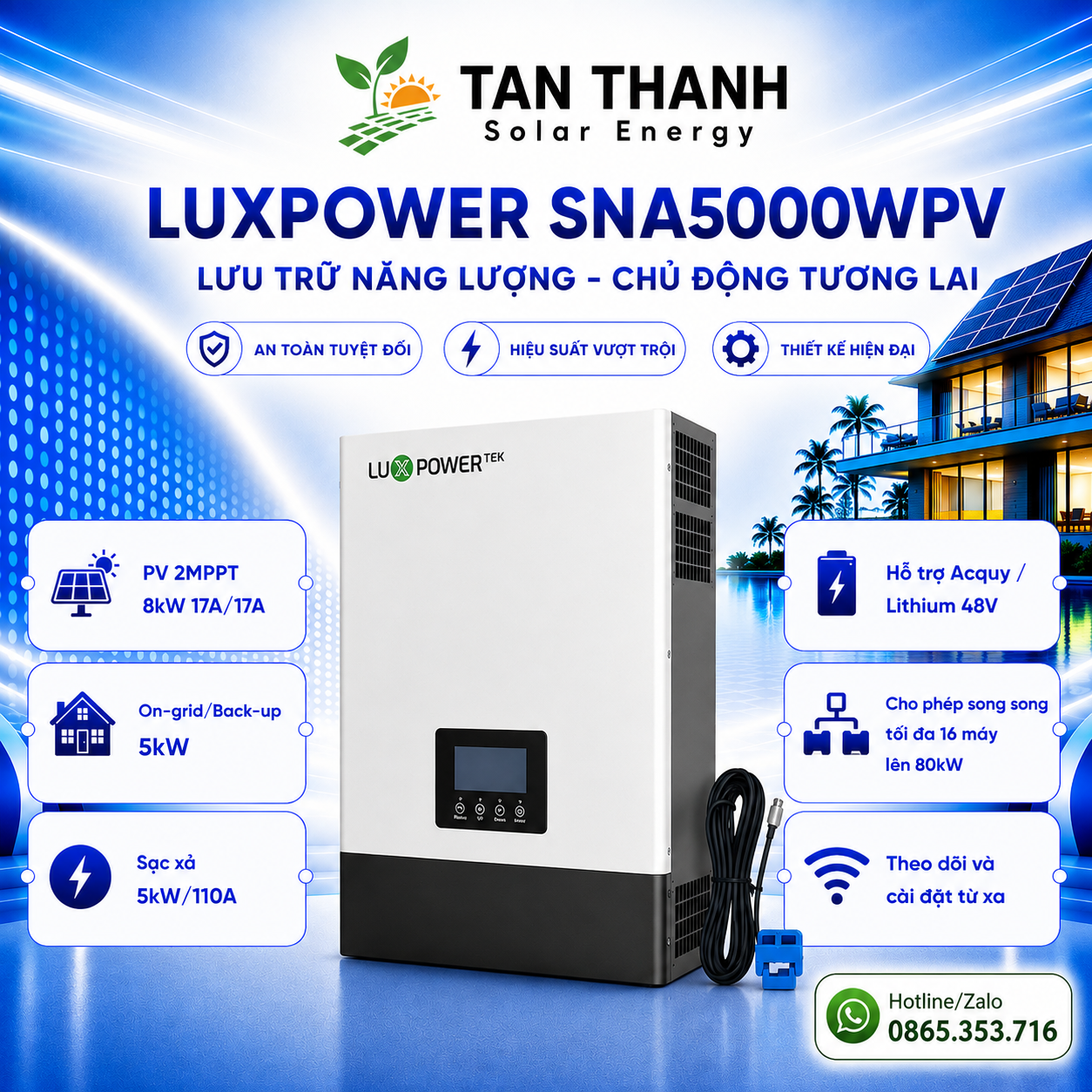 Luxpower ECO Hybrid SNA5000WPV