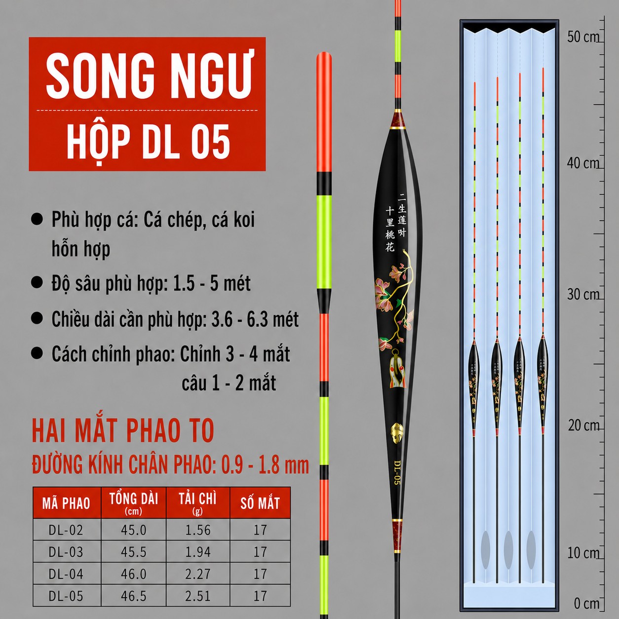 Hộp 4 Phao Nano Vẽ tay Song Ngư_thumbnail_7